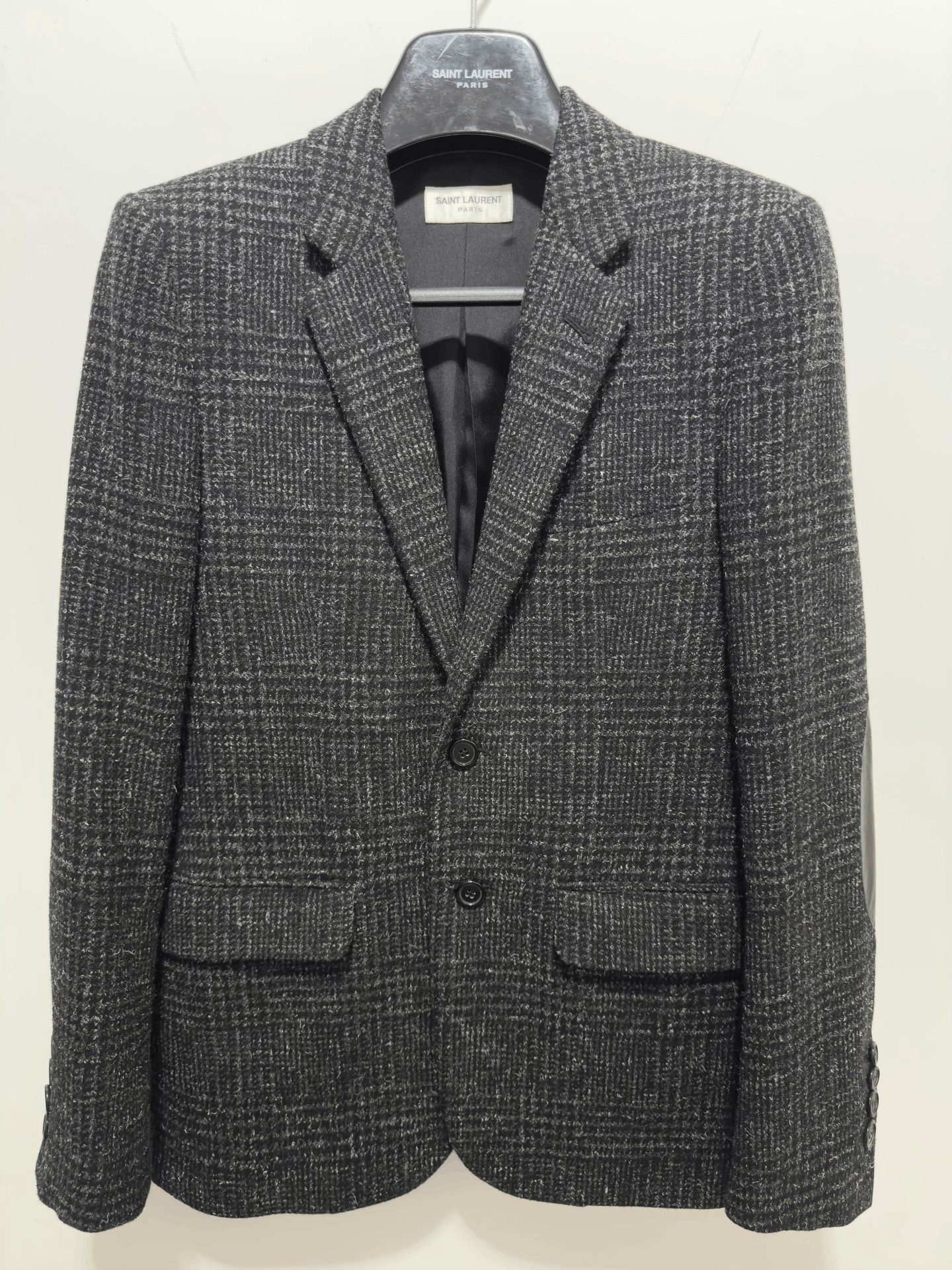 Saint Laurent Paris Saint Laurent 16FW Prince of Wales Blazer Size US S / EU 44-46 / 1 - 1 Thumbnail