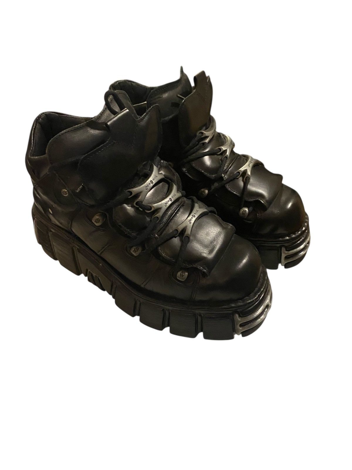 New Rock New Rock Jaded London Scythe Tower Boots | Grailed