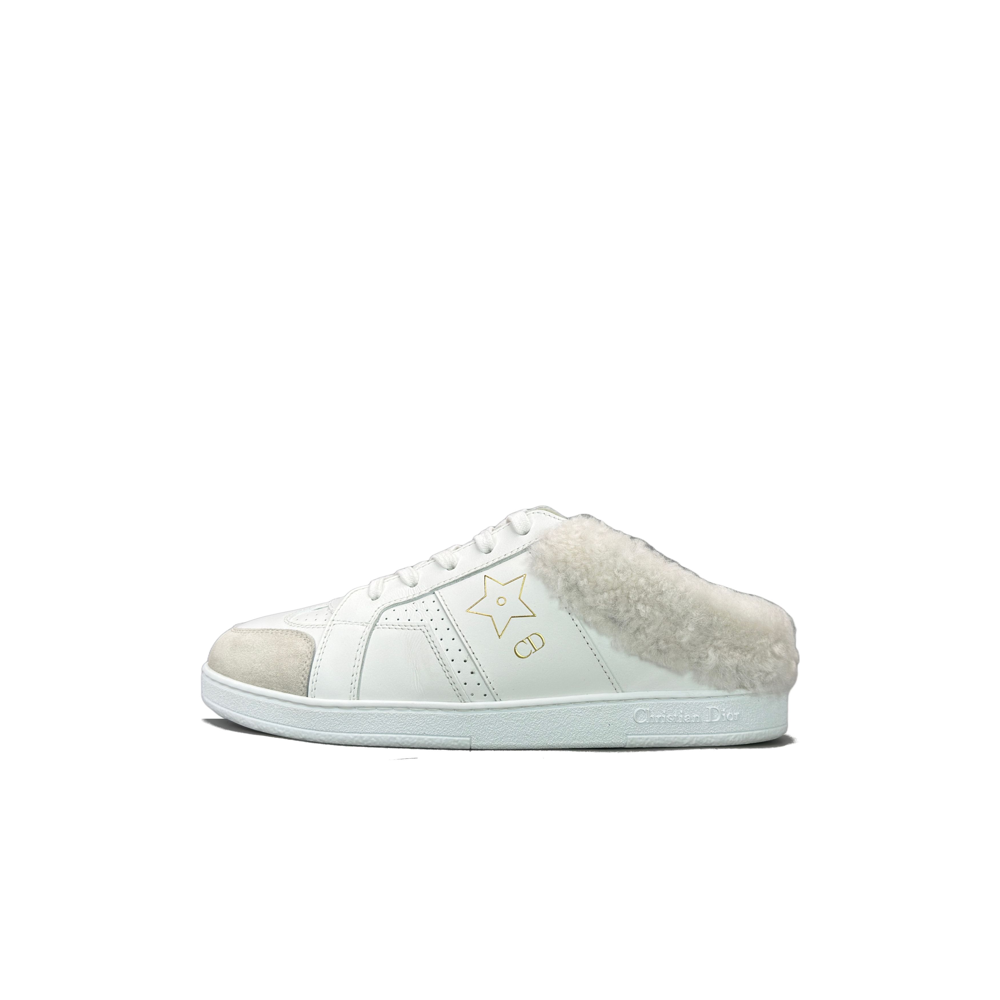Dior Dior Star Shearling Mules Size 35.5 Size US 5.5 / IT 35.5 - 1 Thumbnail