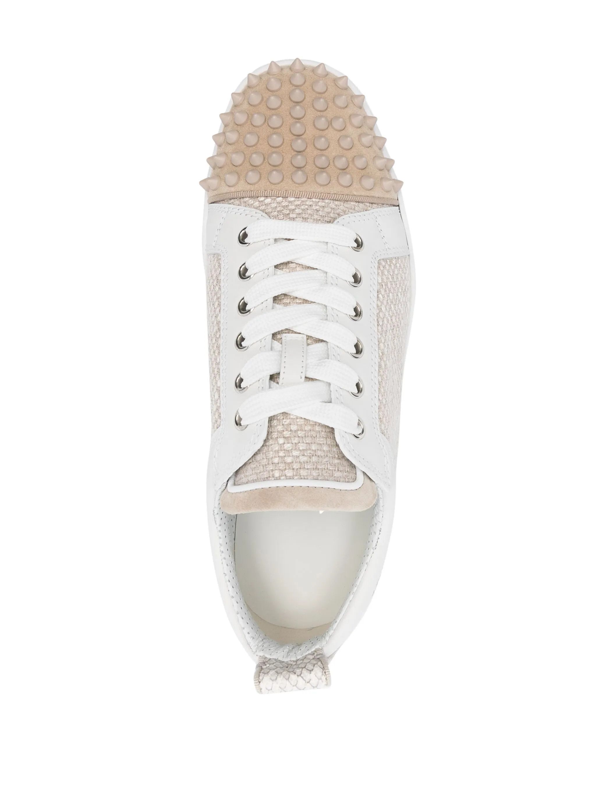 Christian Louboutin o1s1wg110925 Sneakers in Beige Size US 9 / EU 42 - 3 Thumbnail