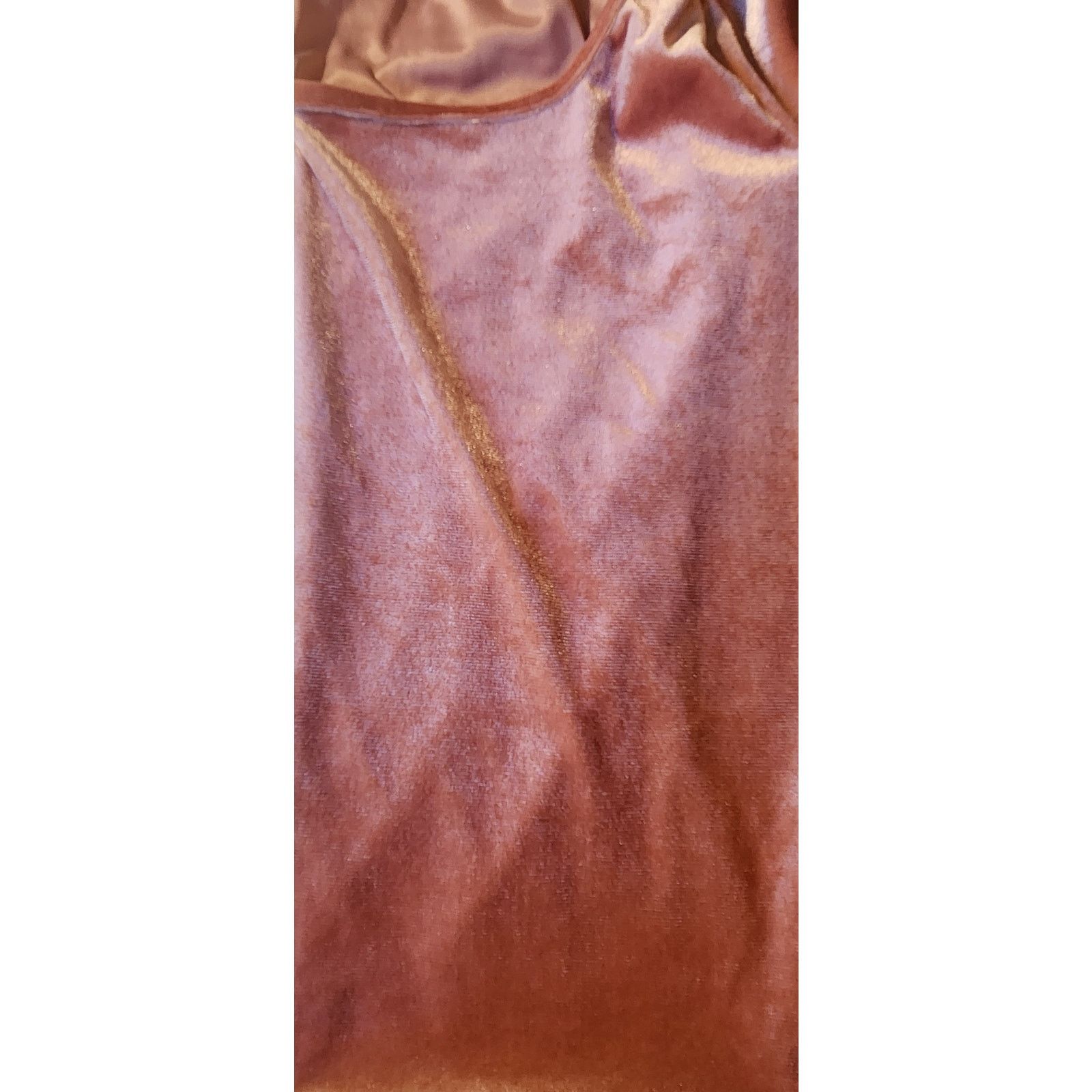 Shein Shein Pink Velvet Crop top Womens size Small Scoop neck Y2K Size S / US 4 / IT 40 - 4 Thumbnail