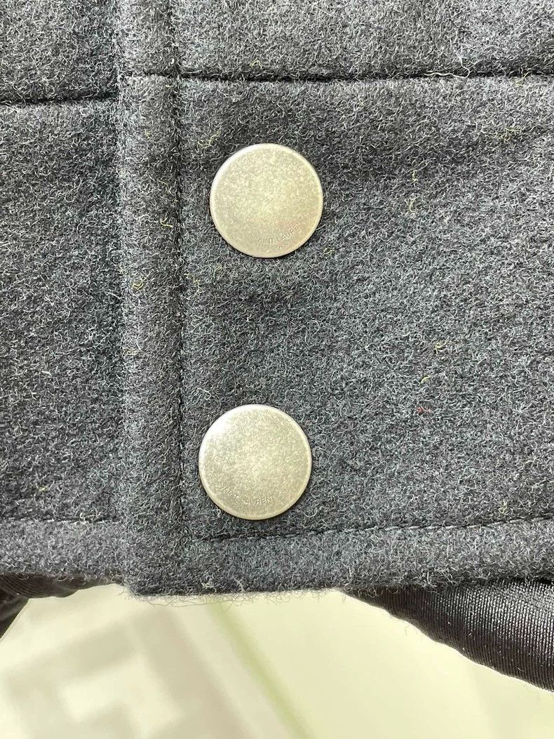 Saint Laurent Paris Saint Laurent Paris size 36 Wool jacket coat Size M / US 6-8 / IT 42-44 - 3 Thumbnail