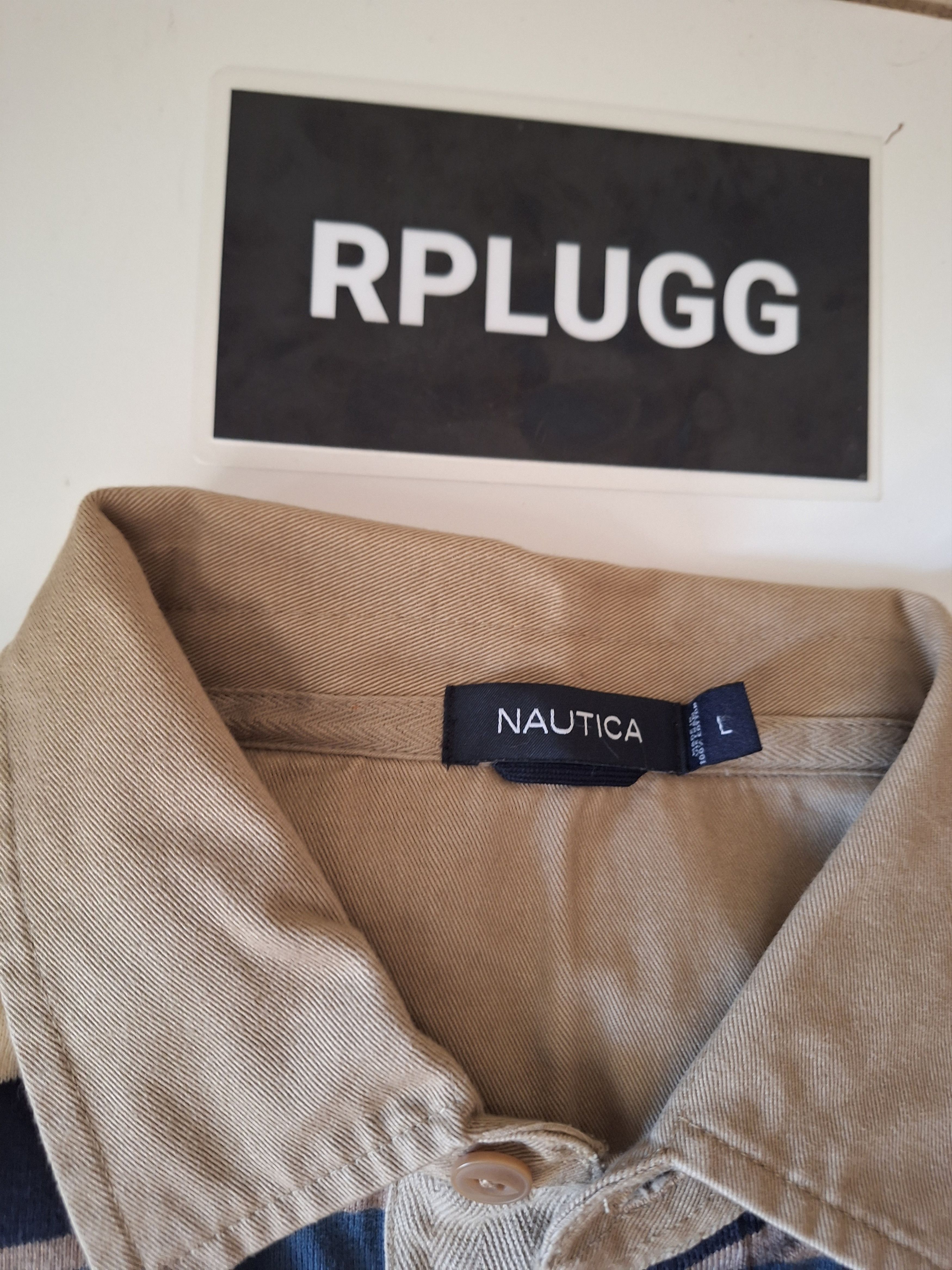 Nautica Nautica long sleeves polo striped Size US L / EU 52-54 / 3 - 2 Thumbnail