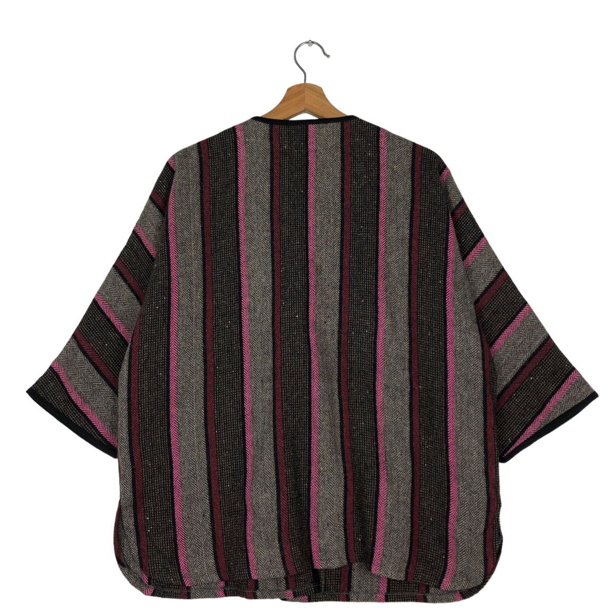 Japanese Brand 🔥Vintage Striped Jacket Hoodie Toyo Japan Inspire Kapital Size US M / EU 48-50 / 2 - 7 Thumbnail