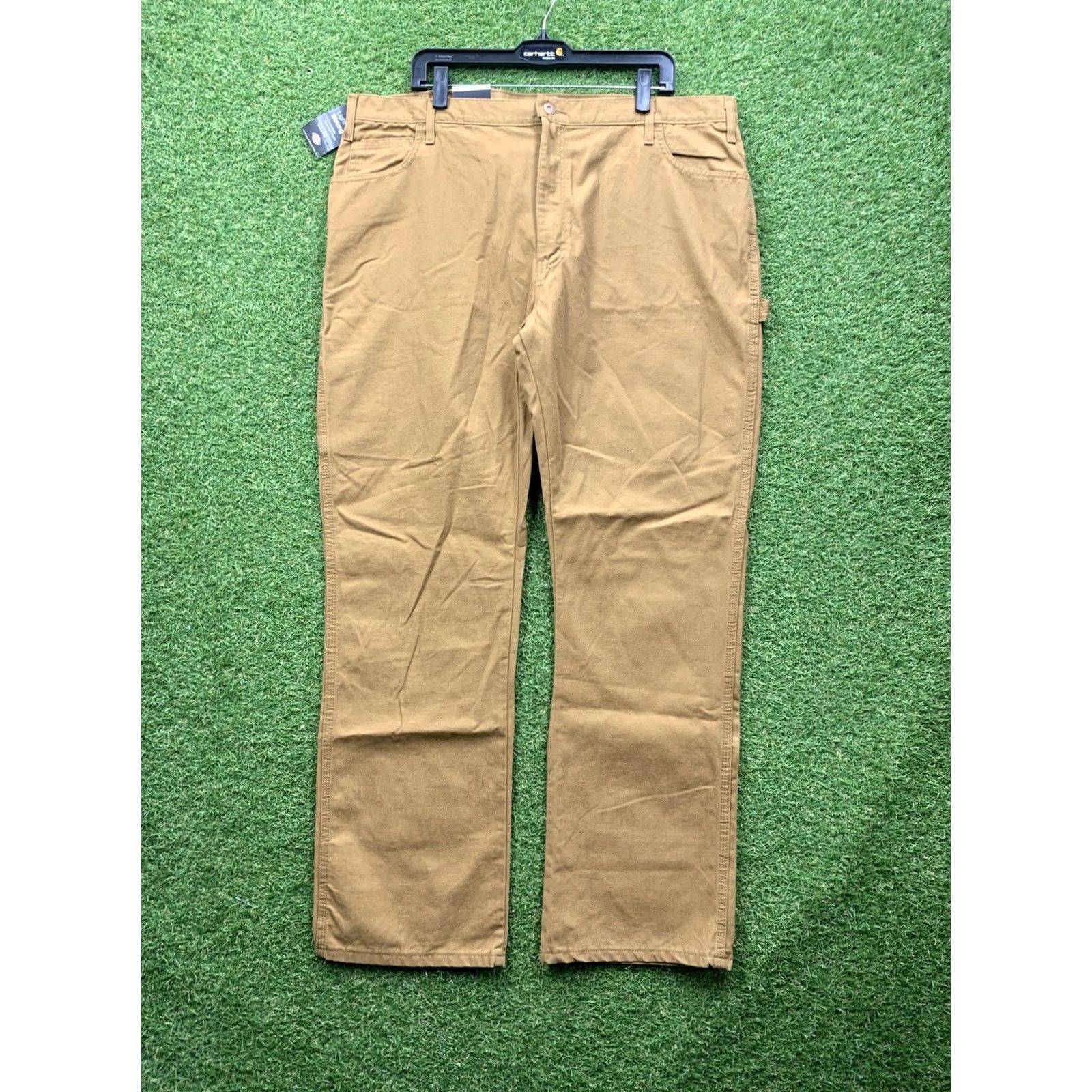 Dickies Dickies Work Pants Mens 40x32 Relaxed Fit Carpenter Style Cotton NWT Brown Duck Jeans Pants Dickies 1939 40 Regular Brown Duck Mens jeans Size US 40 / EU 56 - 2 Thumbnail