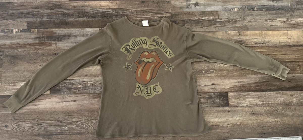 Vintage The Rolling Stones vintage long sleeve Size US L / EU 52-54 / 3 - 2 Thumbnail