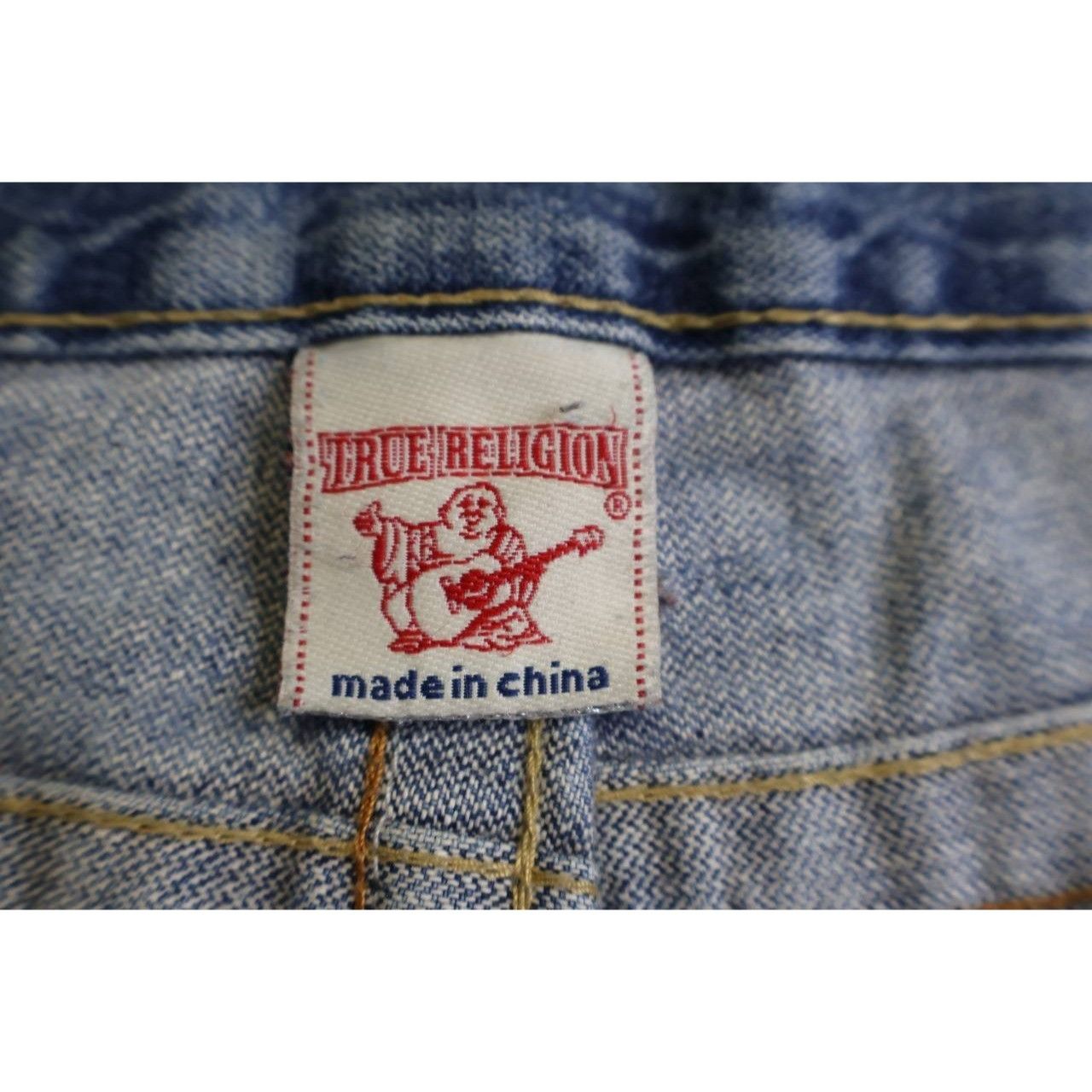 True Religion True Religion Joey Samurai Y2K Denim Jeans 36x34 Embroidered Size US 36 / EU 52 - 5 Thumbnail
