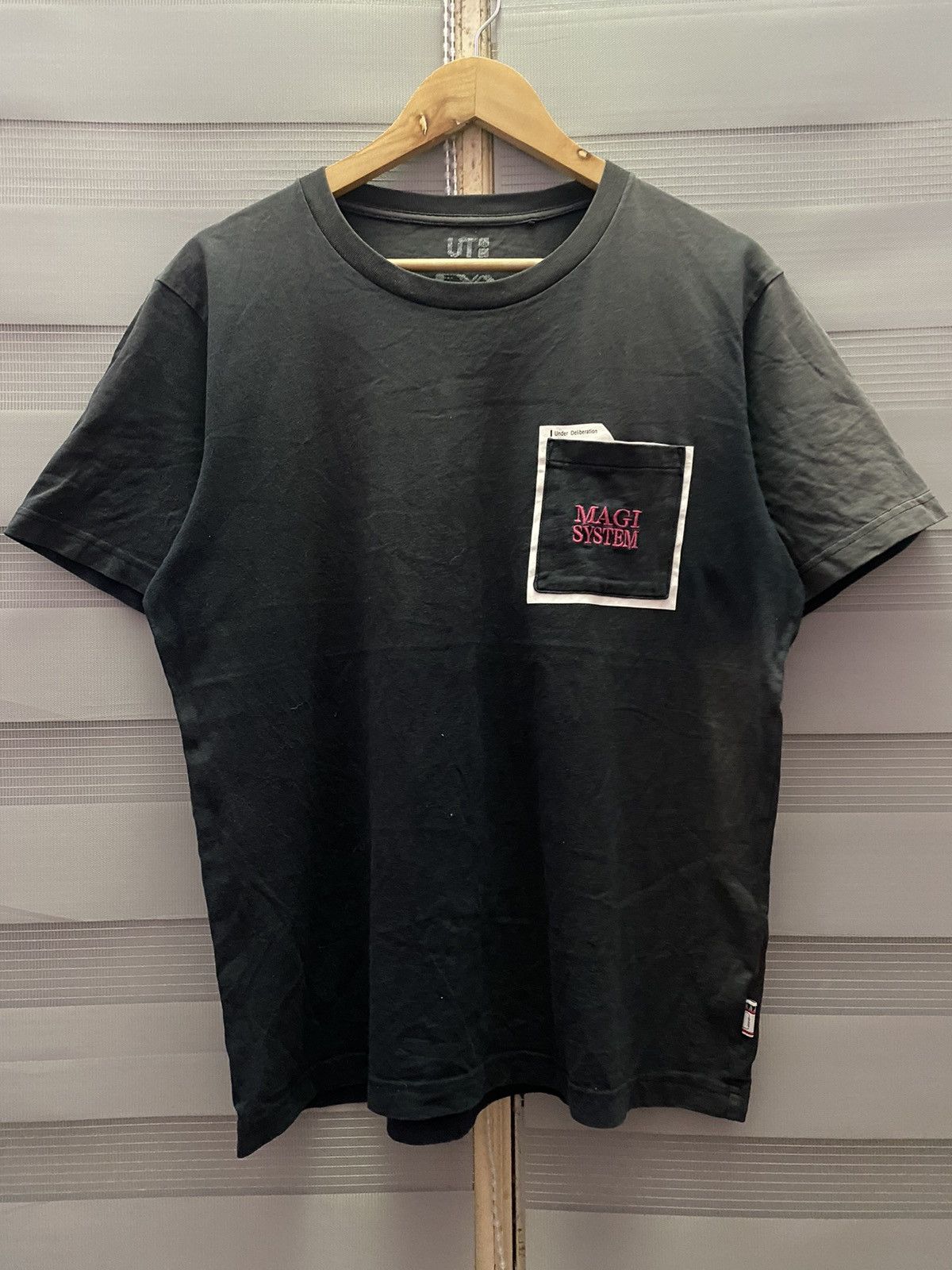 Anime Neon Genesis Evangelion 2.0 Magi System Movie Faded Tee Size US M / EU 48-50 / 2 - 3 Thumbnail