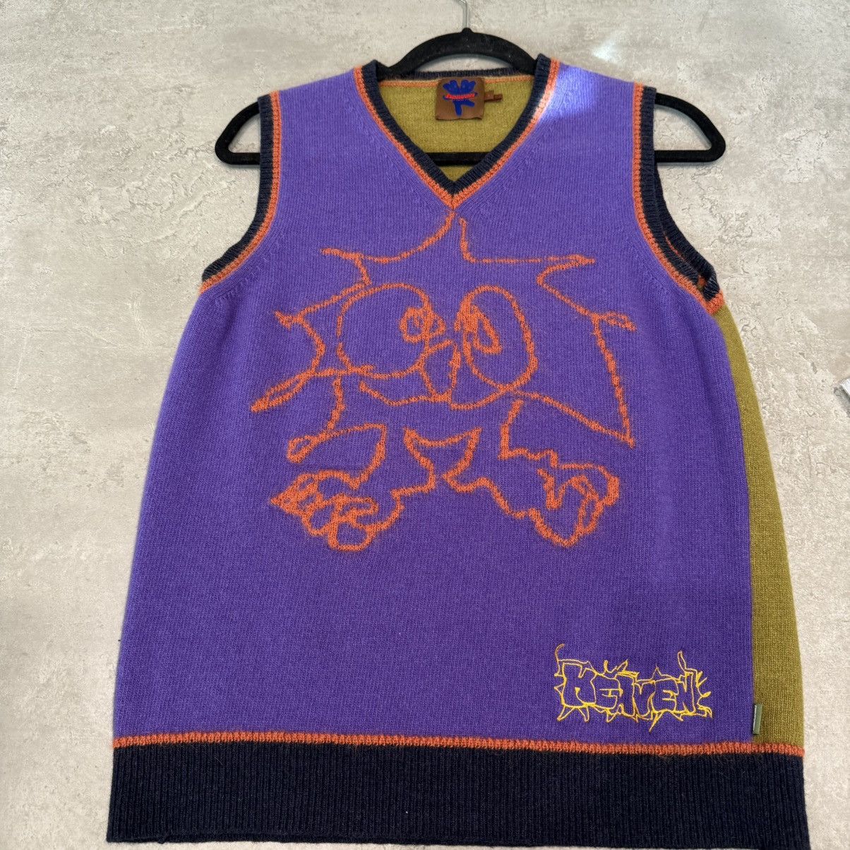 Heaven by Marc Jacobs HEAVEN by Marc Jacobs Scribbly Friends Sweater Vest Size US S / EU 44-46 / 1 - 1 Thumbnail