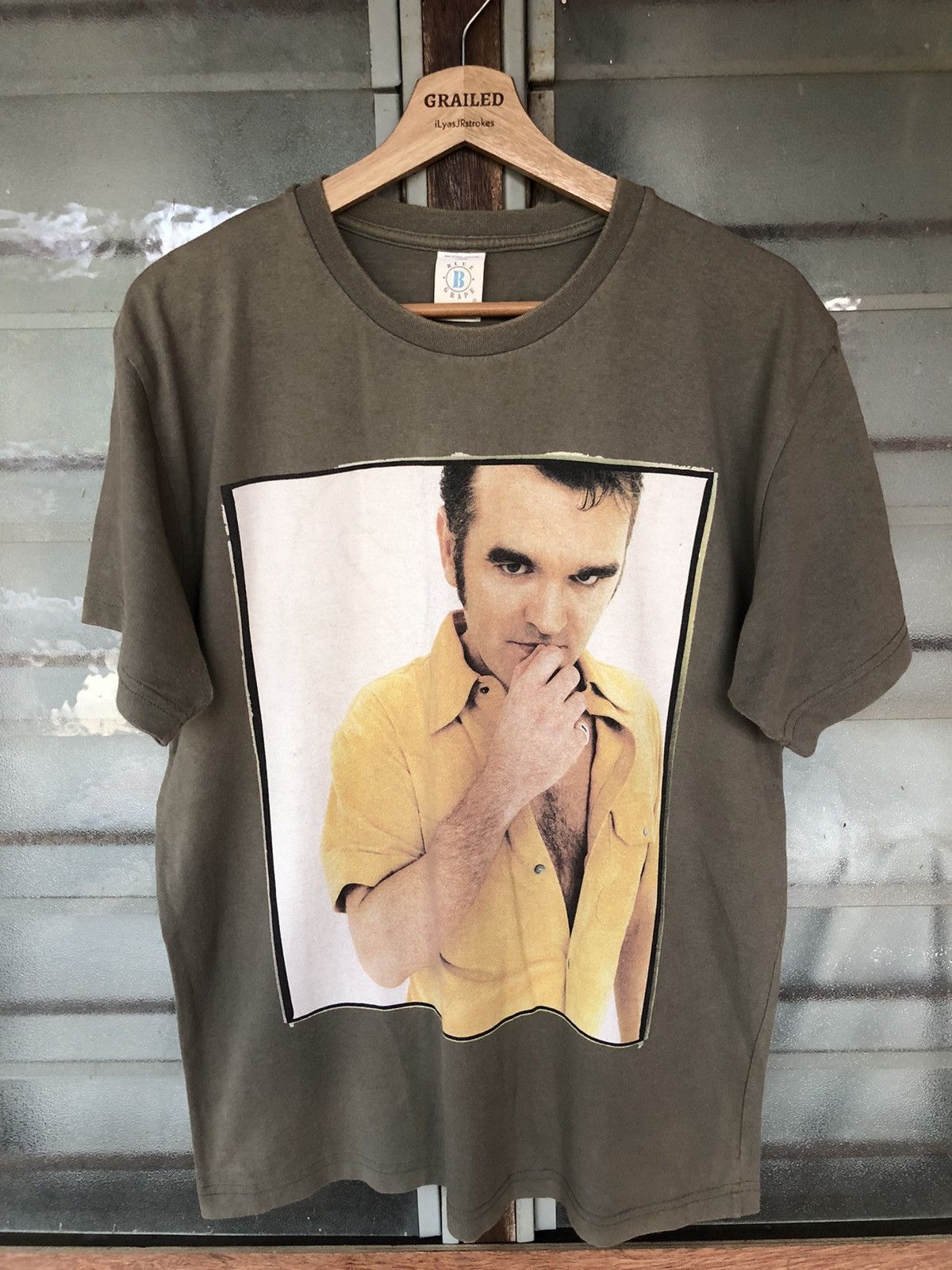 Morrissey Vintage 90's Morrissey Tour Band Tee Size US M / EU 48-50 / 2 - 2 Thumbnail