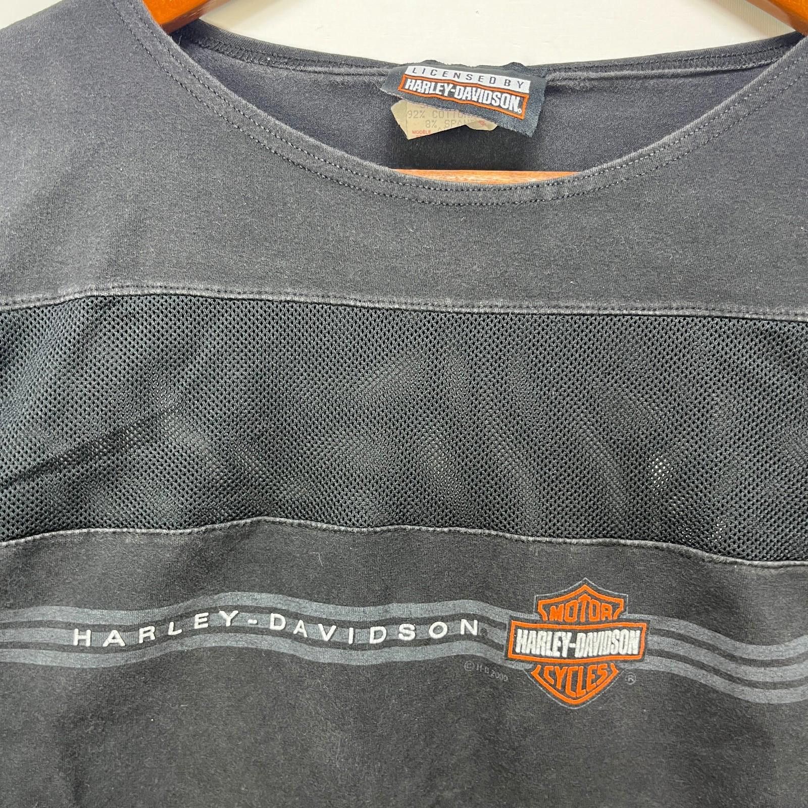 Harley Davidson Vintage Harley Davidson Y2K Womens Long Sleeve Shirt Medium Size M / US 6-8 / IT 42-44 - 3 Thumbnail
