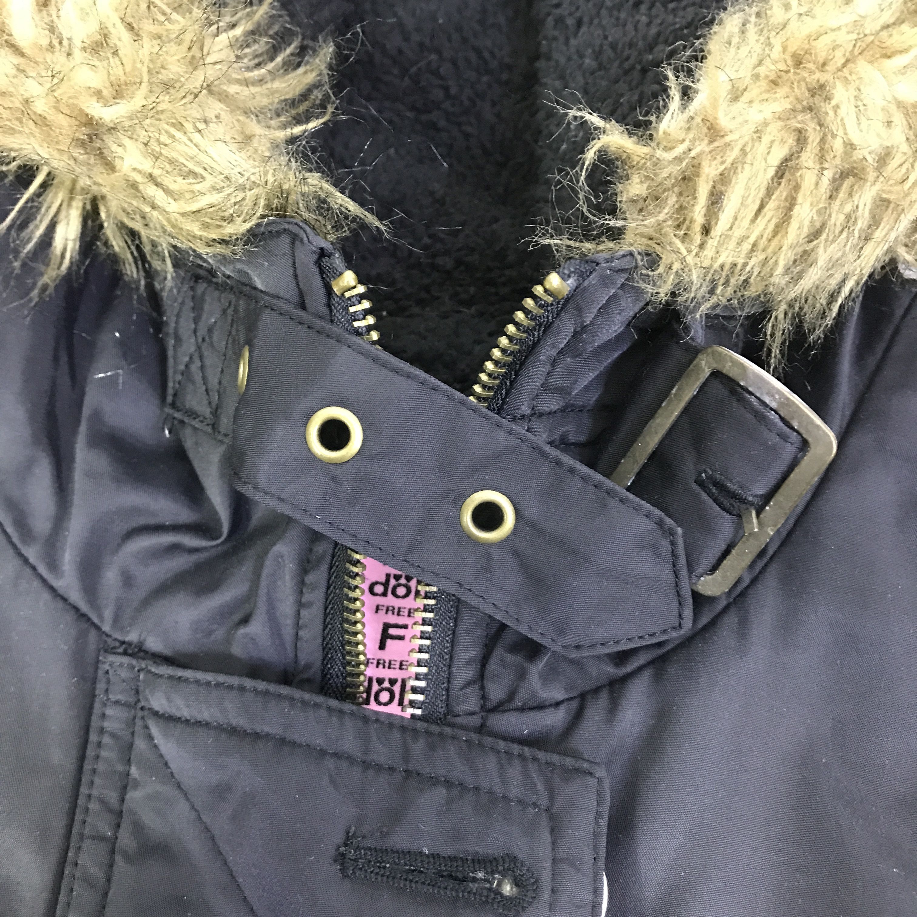 Japanese Brand LIS LIZA DOLL JAPAN STYLE FUR HOODIES JACKET K105B2 Size M / US 6-8 / IT 42-44 - 11 Thumbnail