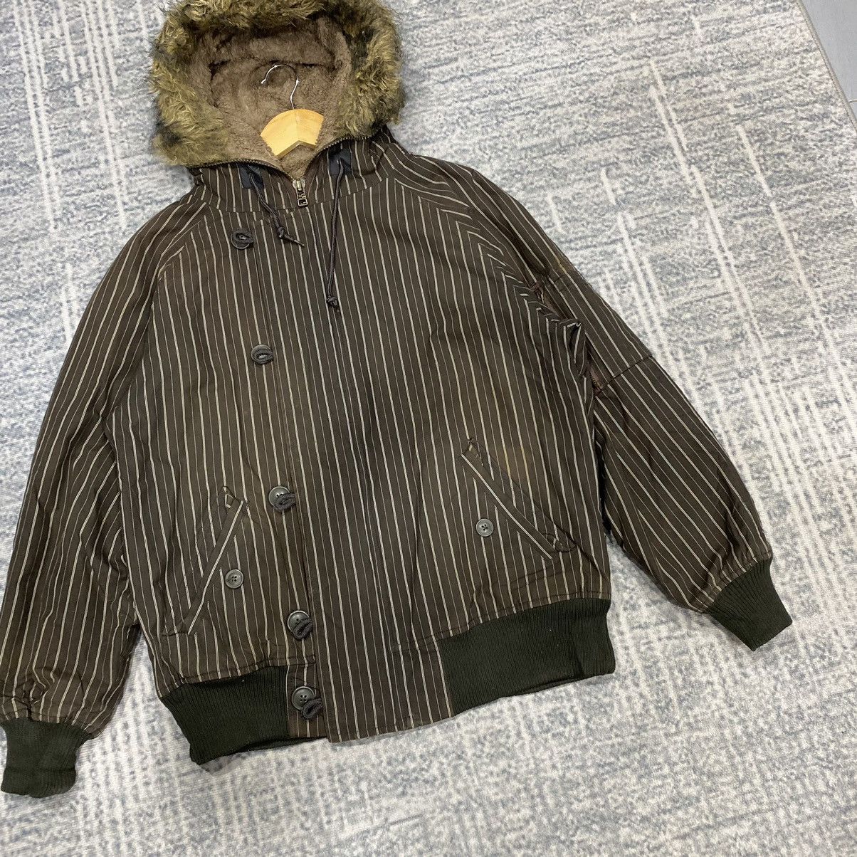Vintage × Woolrich Woolen Mills Woolrich Winter Jacket Fur Hooded Jacket 80s Size US M / EU 48-50 / 2 - 2 Thumbnail