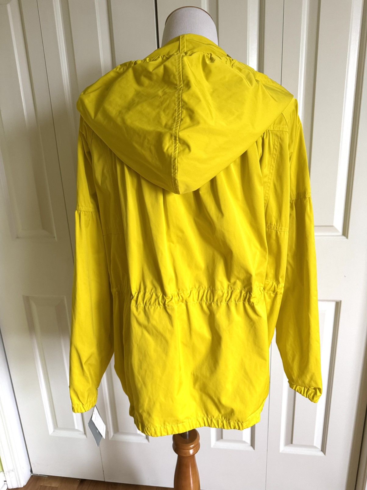 Liz Claiborne LIZ CLAIBORNE Yellow Hooded Rain Jacket XL NWT $129 Size XL / US 12-14 / IT 48-50 - 2 Thumbnail