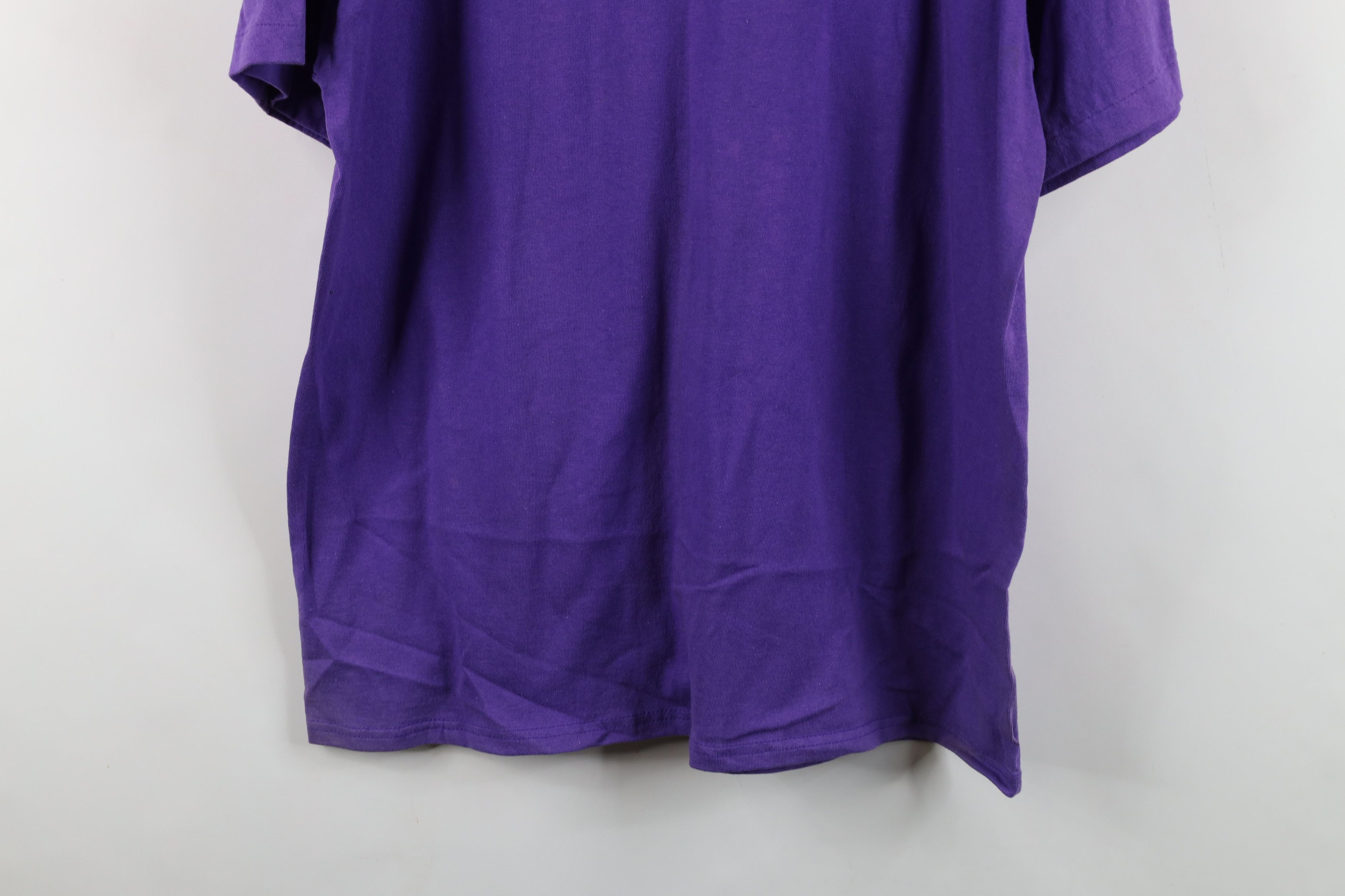 Hanes Deadstock Vintage 90s Atlanta Torch Relay T-Shirt Purple Size US L / EU 52-54 / 3 - 14 Thumbnail