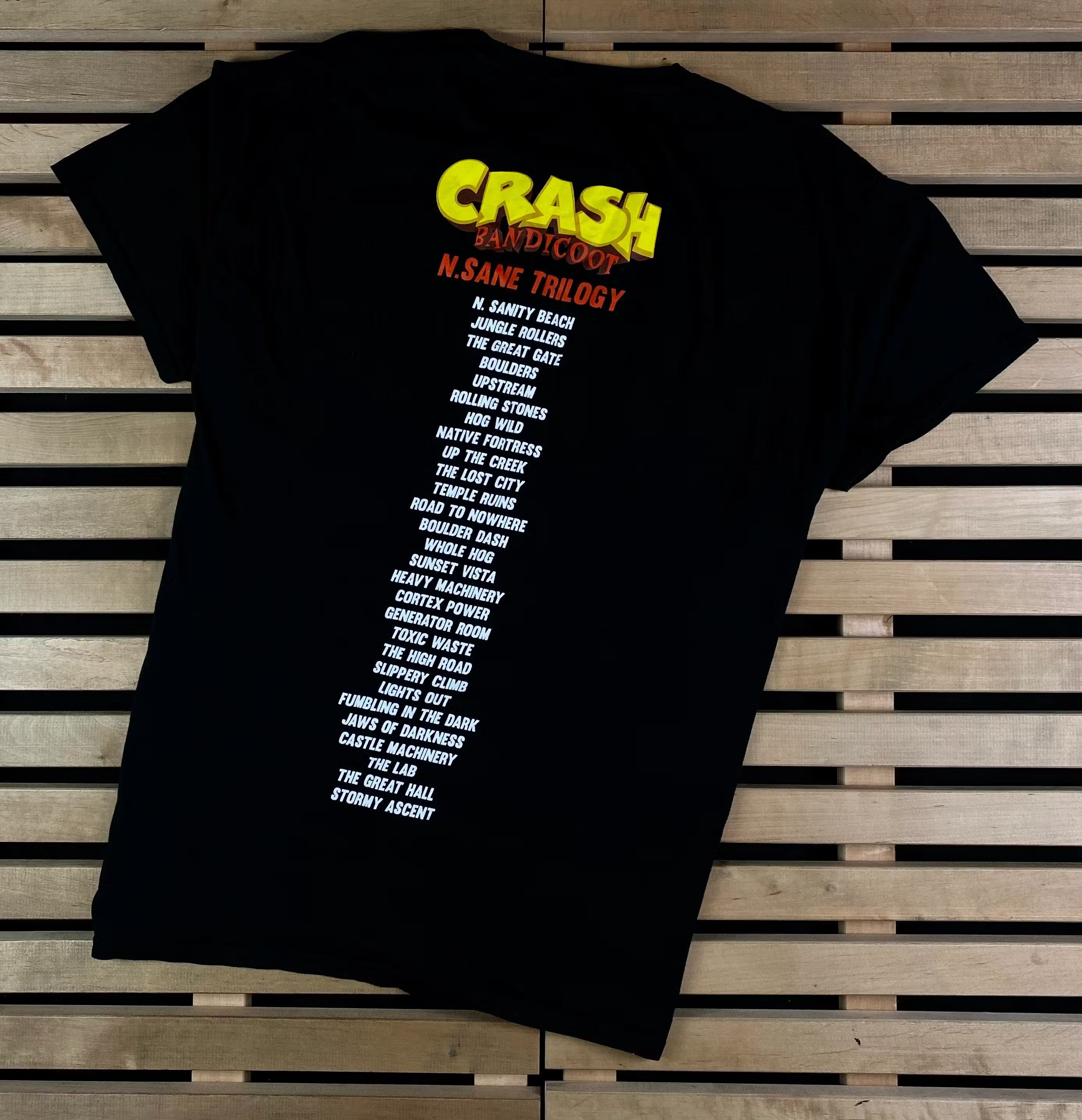 Playstation × The Game × Vintage Mens Vintage T Shirt Crash Bandicoot Size XXL 2XL Size US XXL / EU 58 / 5 - 6 Thumbnail