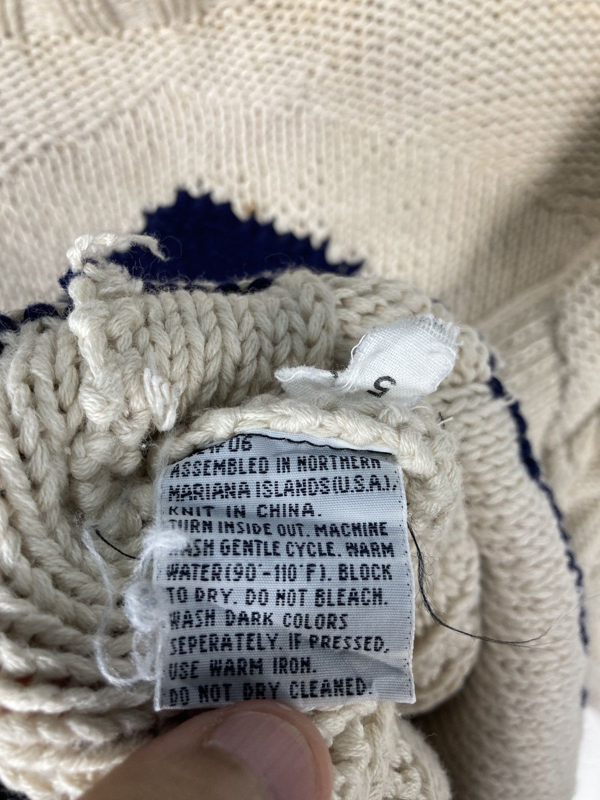 Christian Dior Monsieur Vintage Christian Dior Monsieur Hand Knitted Knitwear Usa Size US L / EU 52-54 / 3 - 7 Thumbnail
