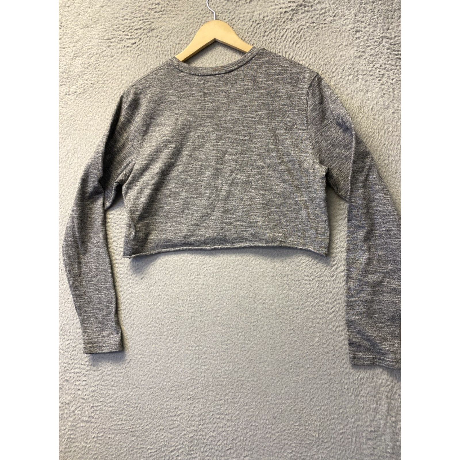 Pacsun VINTAGE PacSun Shirt Crop Top Gray L /162-38 Size L / US 10 / IT 46 - 6 Thumbnail