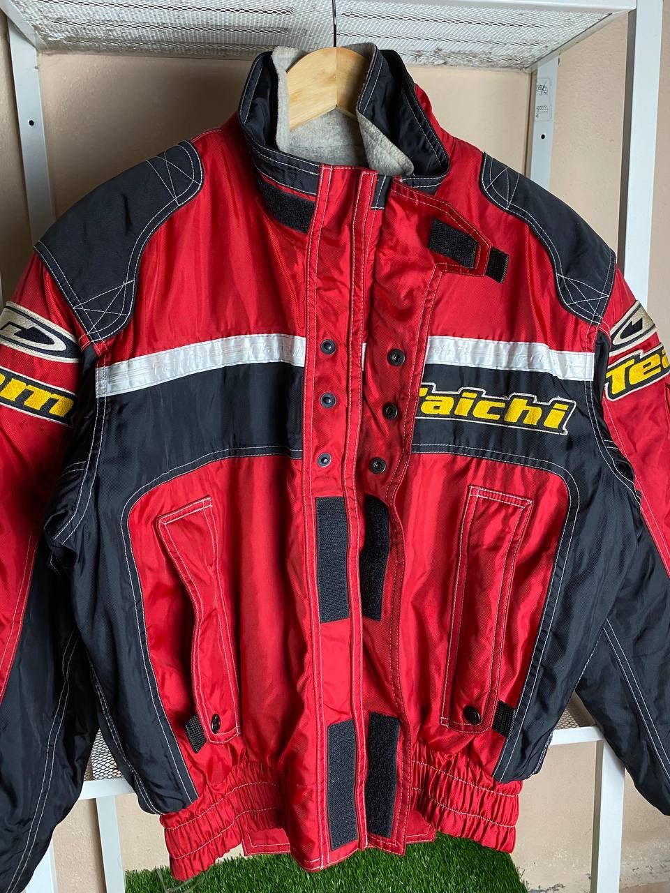 Japanese Brand × Taichi Murakami Vintage Taichi Racing Team Nylon Ride Jacket (Pit 22.5) Size US M / EU 48-50 / 2 - 8 Thumbnail