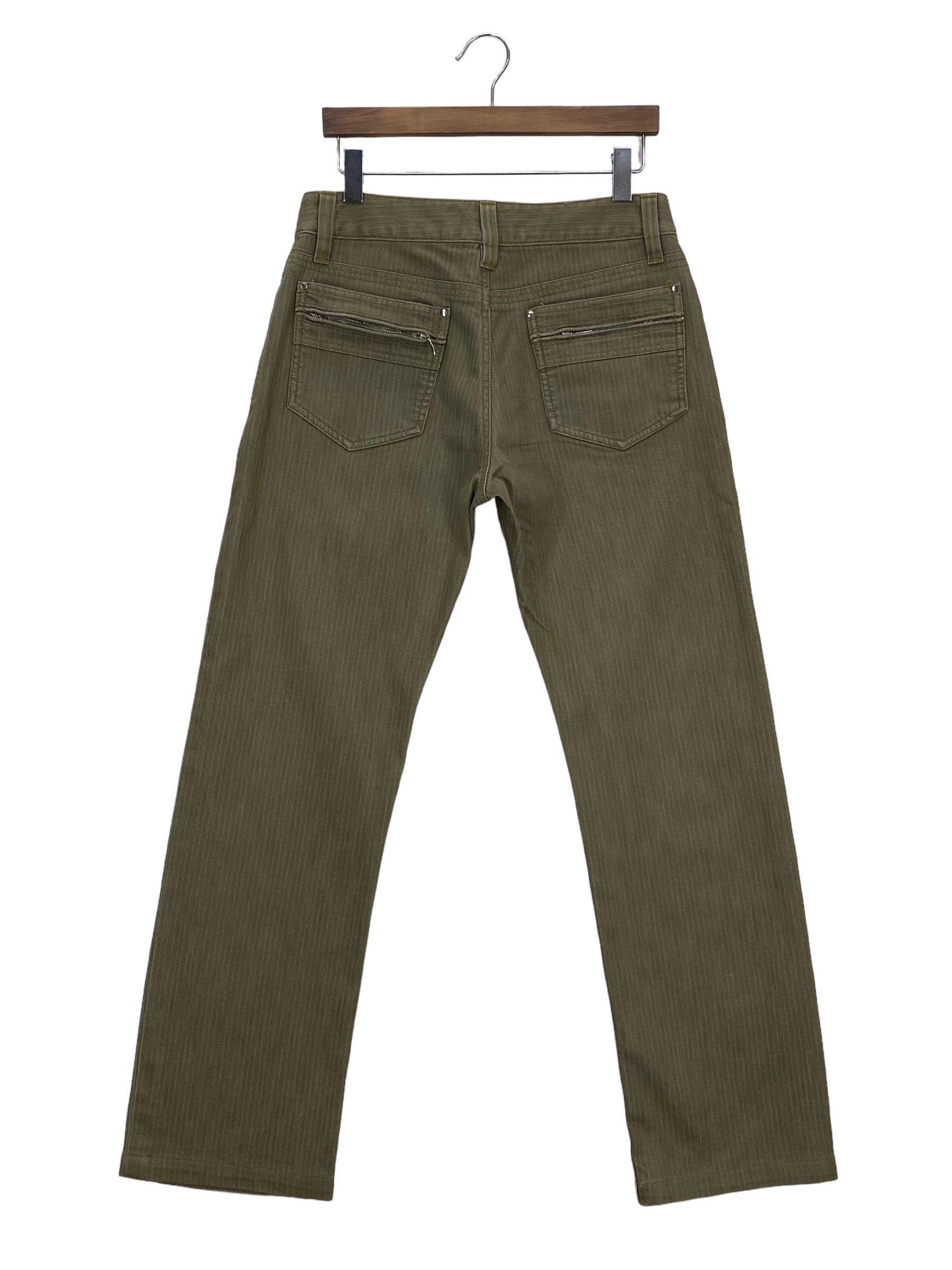 Japanese Brand Intermezzo Jeans Stripes Hickory Jeans Size US 31 - 1 Thumbnail