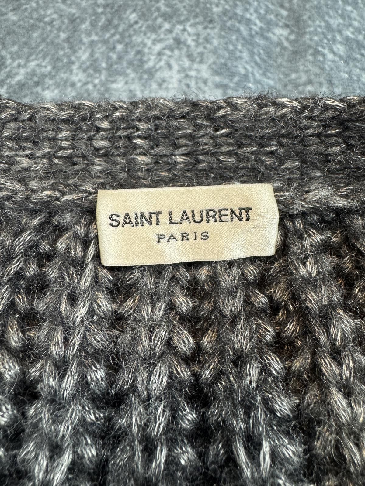 Saint Laurent Paris Saint Laurent SS16 Destroyed Cardigan Size US XS / EU 42 / 0 - 4 Thumbnail