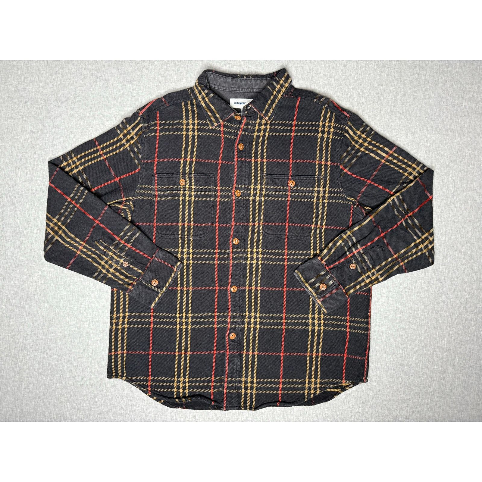 Old Navy Old Navy Regular Fit Button Up Flannel Shirt Large Size US L / EU 52-54 / 3 - 1 Thumbnail