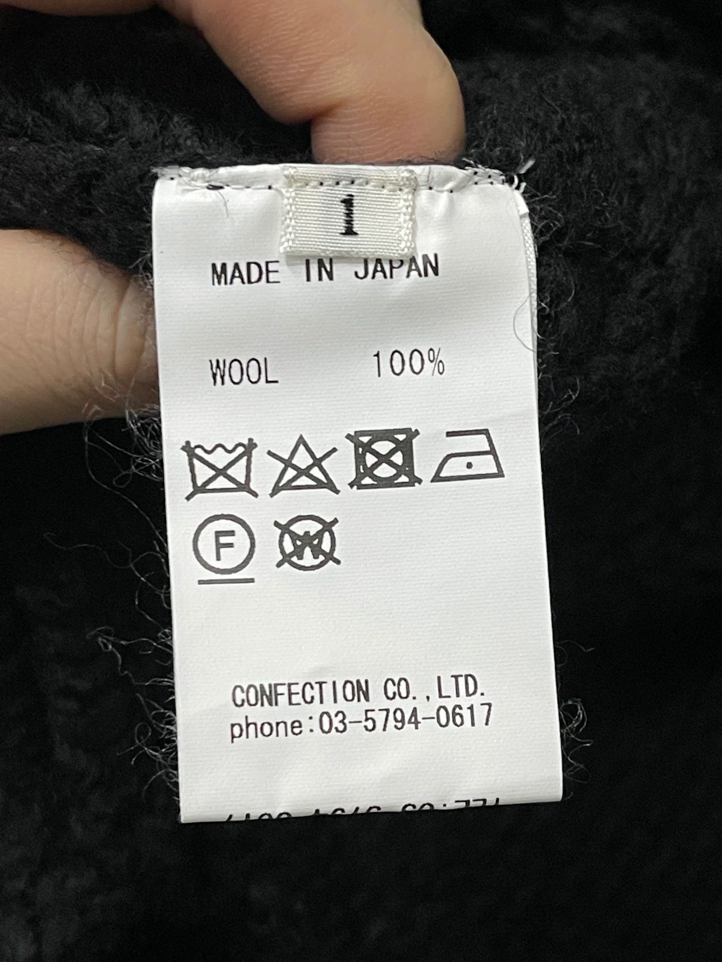 Garment Reproduction of Workers Garment Reproduction of Works Sweater Size US S / EU 44-46 / 1 - 6 Thumbnail