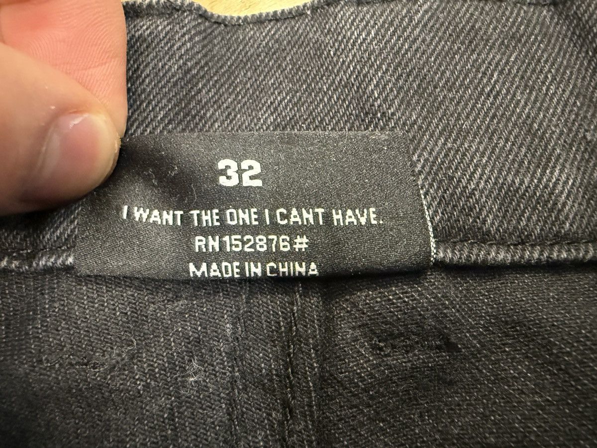 Pleasures Pleasures Bling 5 Pocket Black Denim Size US 32 / EU 48 - 8 Thumbnail