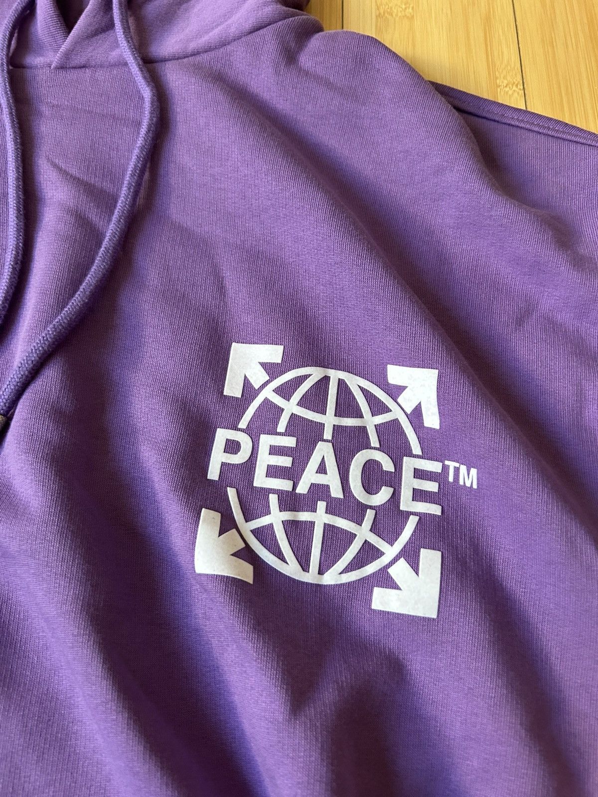 Off-White Off-White Peace ☮️ hoodie M new Size US M / EU 48-50 / 2 - 4 Thumbnail