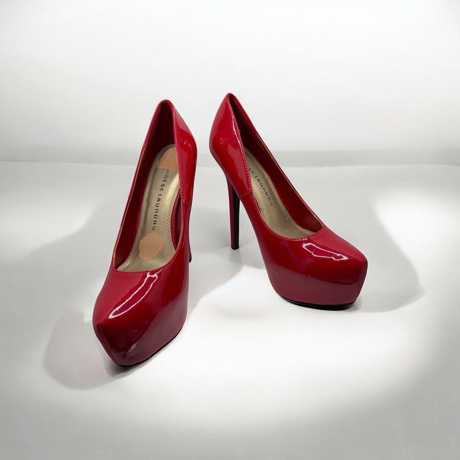 Chinese Laundry Chinese Laundry Red Patent Leather Platform Stiletto 8.5 Size US 8.5 / IT 38.5 - 2 Thumbnail