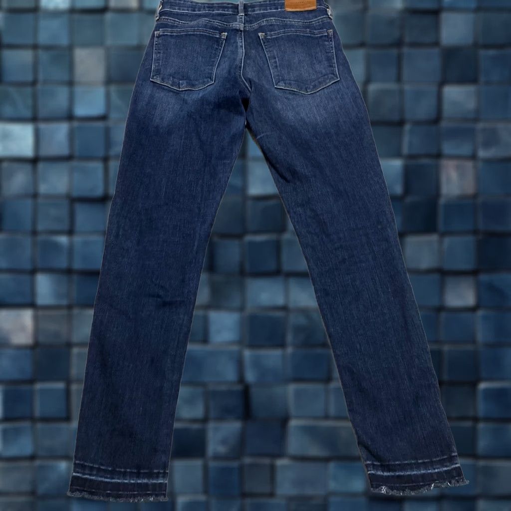 Lucky Brand Lucky Brand Jeans Womens 2 Blue Denim Dark Wash Ava Skinny Mid Rise 26 Inseam Regular 5-Pocket Size 26" / US 2 / IT 38 - 1 Thumbnail