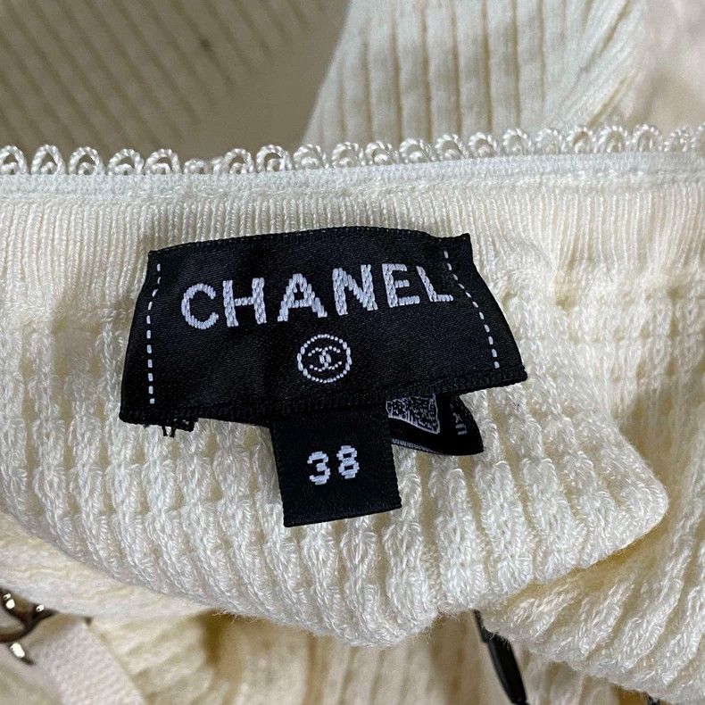 Chanel Chanel 24a knitted suspenders dress 2504-Nextarrow Size XS / US 0-2 / IT 36-38 - 5 Thumbnail