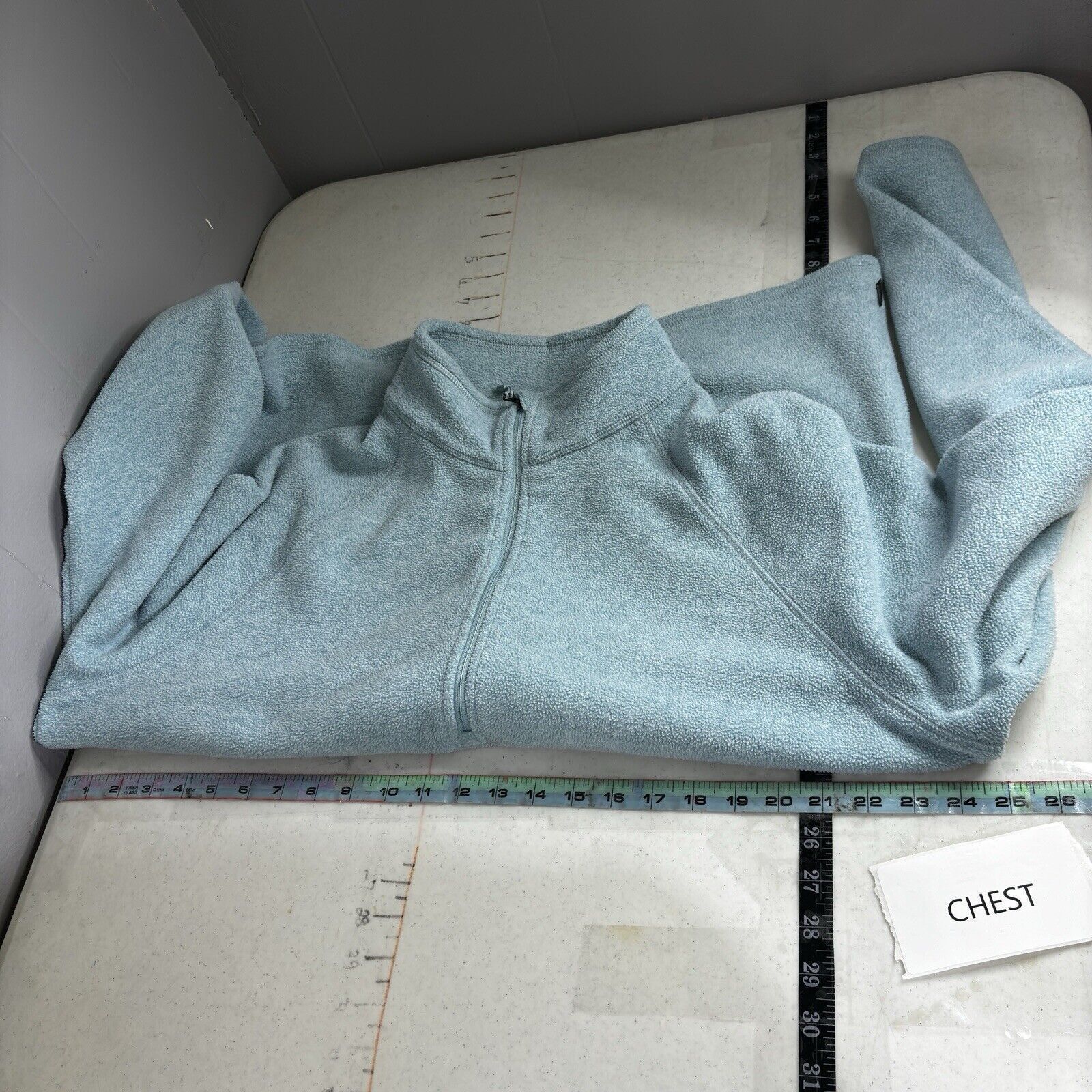 Eddie Bauer Eddie Bauer Womens XXL Sea Blue Fleece 1/4 Zip Pullover Swea Size XXL / US 16-18 / IT 52-54 - 9 Thumbnail