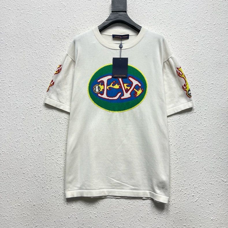 Louis Vuitton Louis Vuitton 23 New Flame Baseball LOGO Jacquard Knit Sho Size US XXL / EU 58 / 5 - 1 Thumbnail