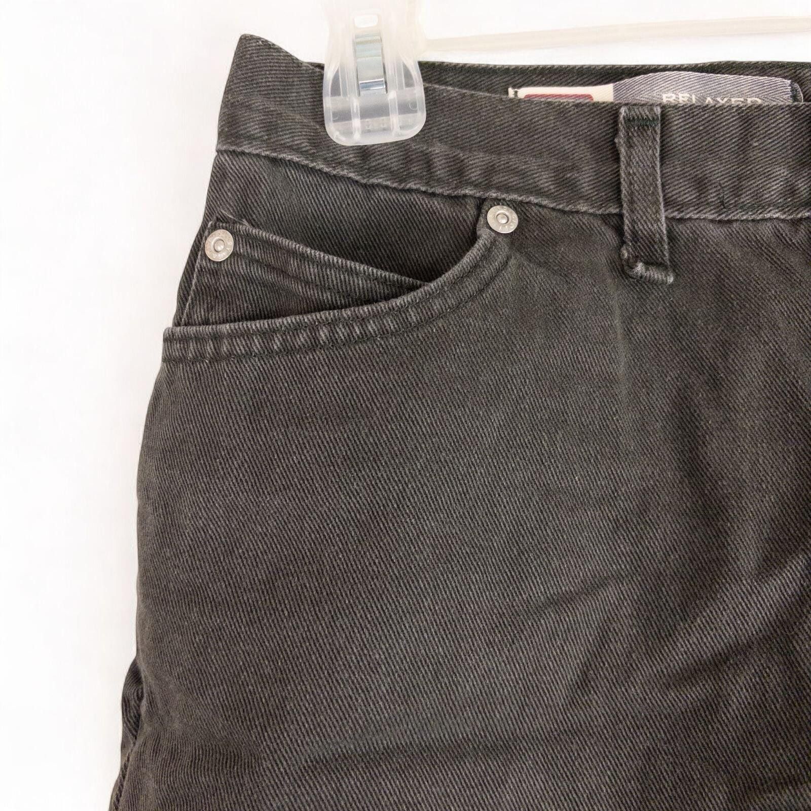 Faded Glory Faded Glory Vintage Black Solid Shorts Womens 12 Large Size 34" / US 12 / IT 48 - 4 Thumbnail