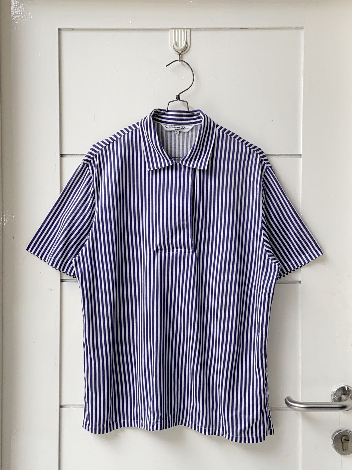 Christian Dior Monsieur × Dior CHRISTIAN DIOR SPORTS Striped Shirt Size S / US 4 / IT 40 - 1 Thumbnail