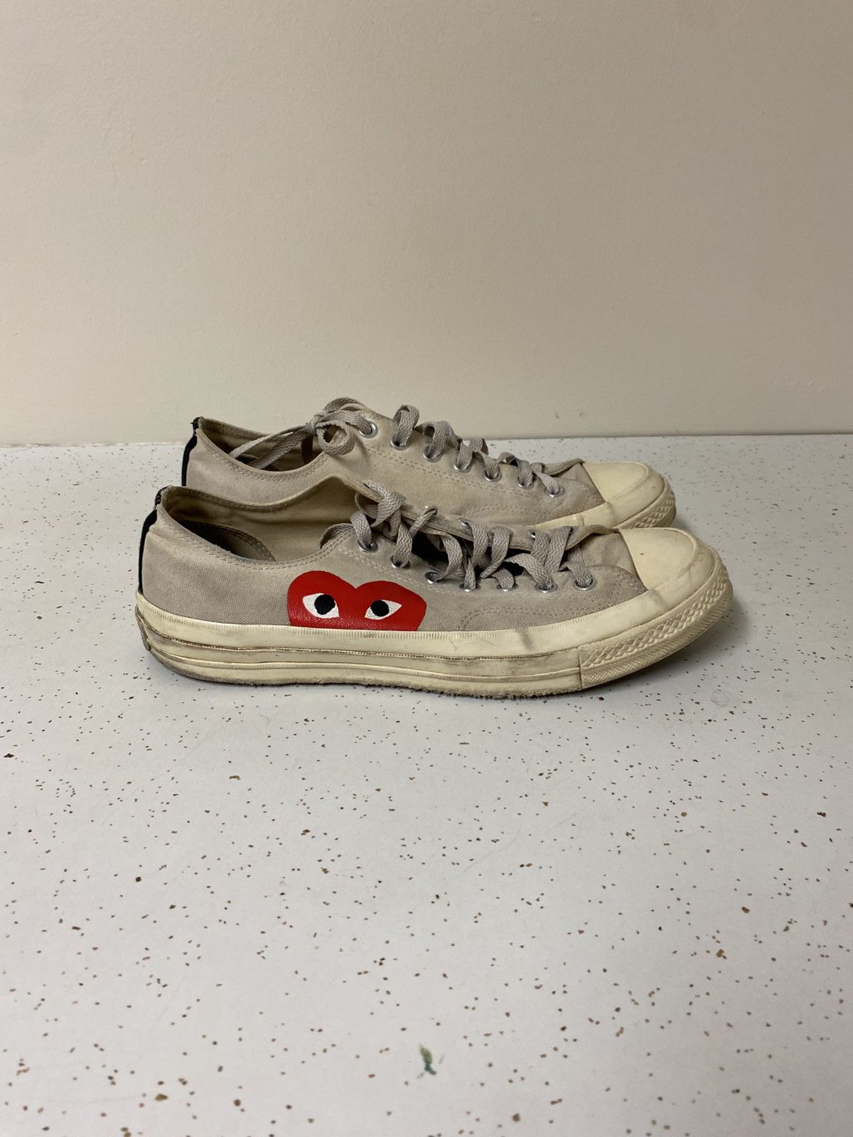 Comme des Garcons Comme Des Garcons Play Converse Chuck Taylor Low Y2K Shoes Size US 10 / EU 43 - 2 Thumbnail