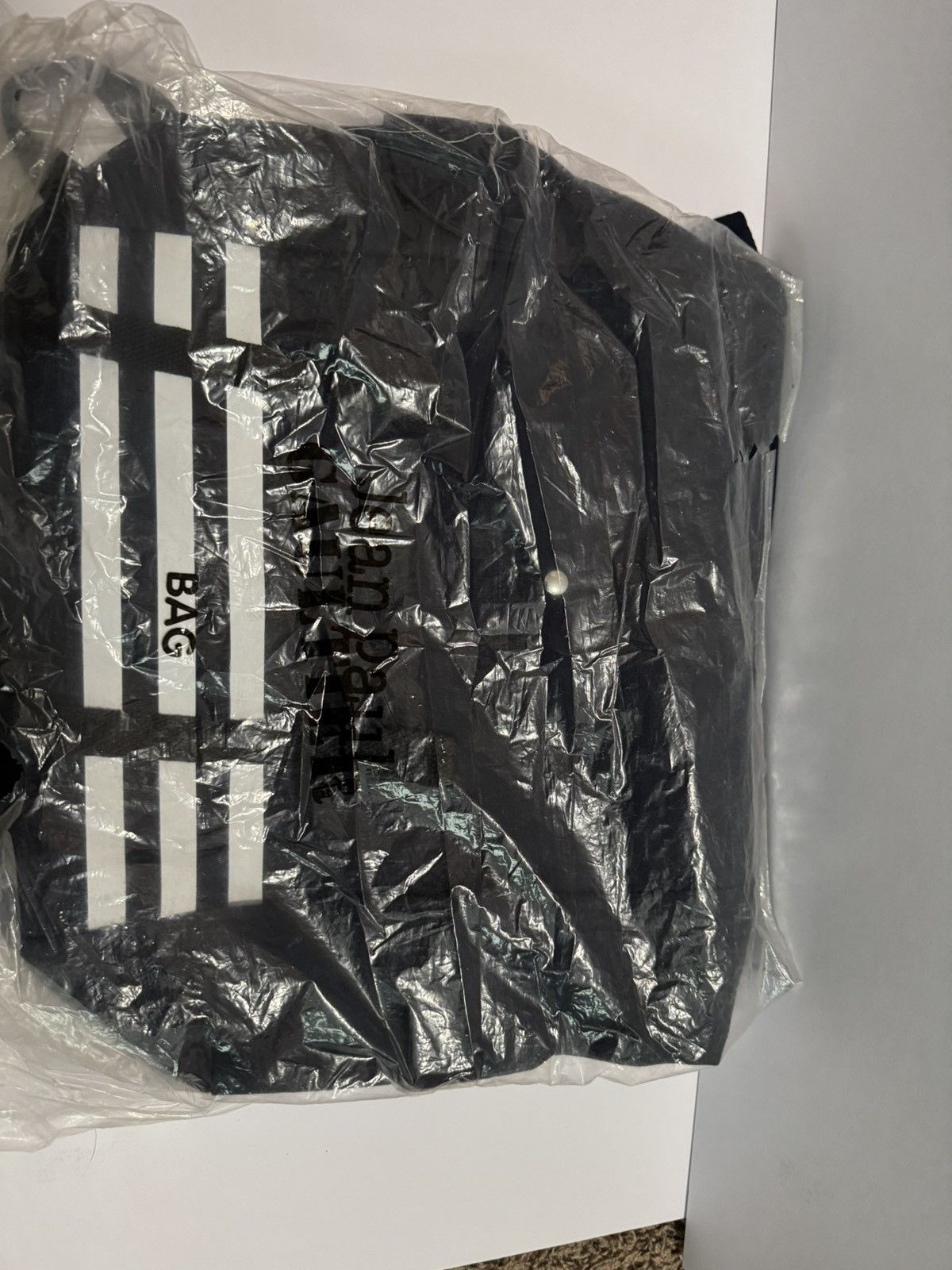 Jean Paul Gaultier Jean Paul Gaultier New Blue canvas Bag Stripes + Silver Logo Size ONE SIZE - 8 Thumbnail