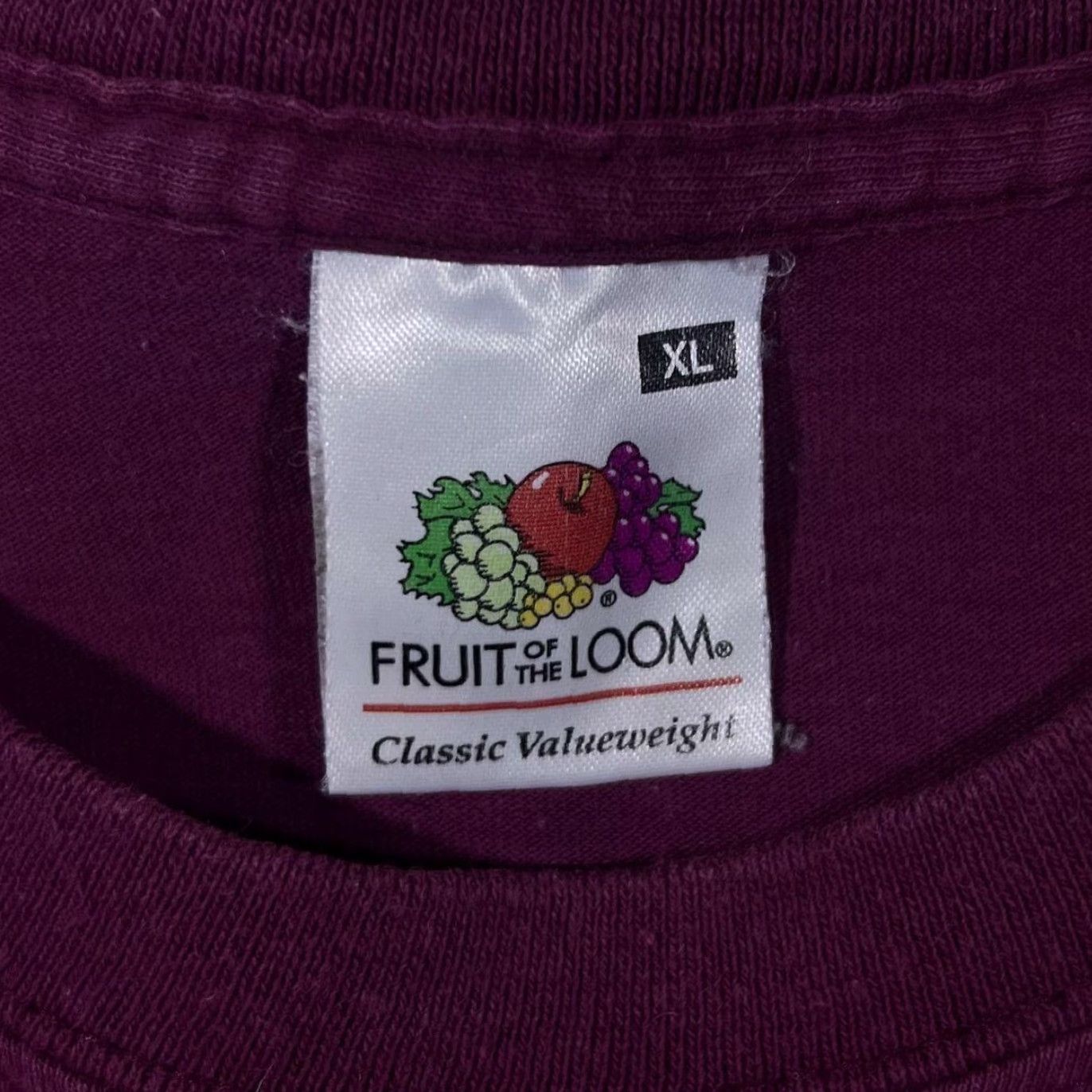 Fruit Of The Loom Fruit of the Loom The Simpsons Homersapien Graphic Burgundy T-Shirt XL Men Short Sleeve Round Neck Cotton Shirt Mens Shirts Cartoon 90s Size US XL / EU 56 / 4 - 4 Thumbnail