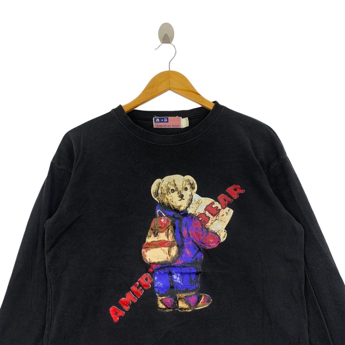 Vintage Vintage AMERICAN BEAR OUTDOOR Nature Tee Shirt Size M / US 6-8 / IT 42-44 - 2 Thumbnail