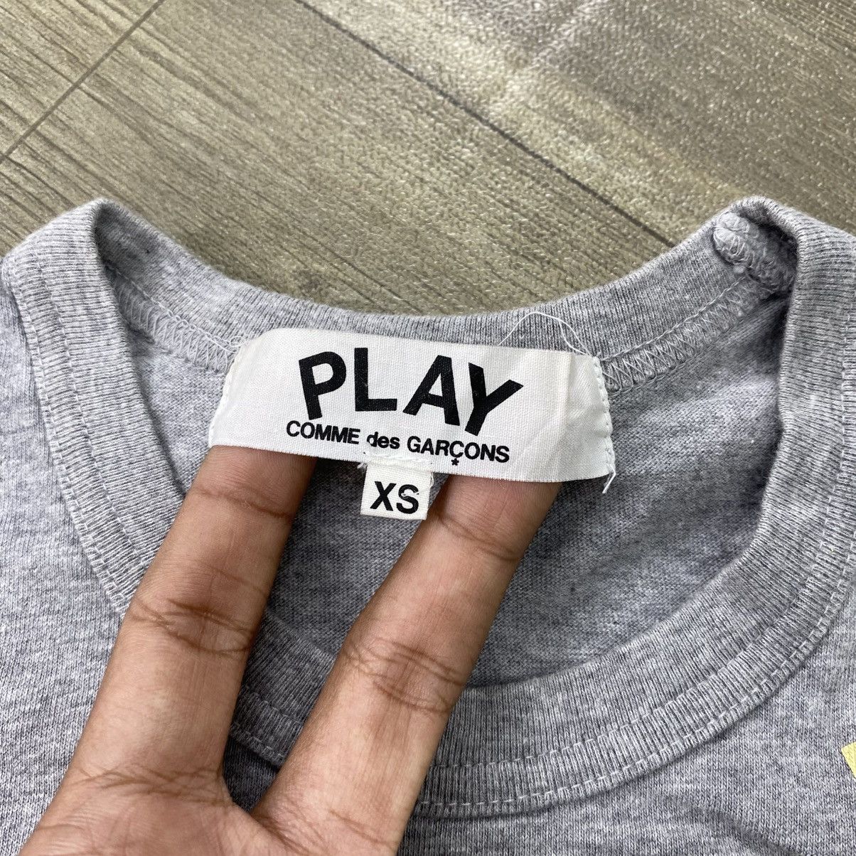 Comme des Garcons PLAY AD2010 Comme des Garçons Play CDG Yellow Heart Big Logo Tee Size US XS / EU 42 / 0 - 6 Thumbnail