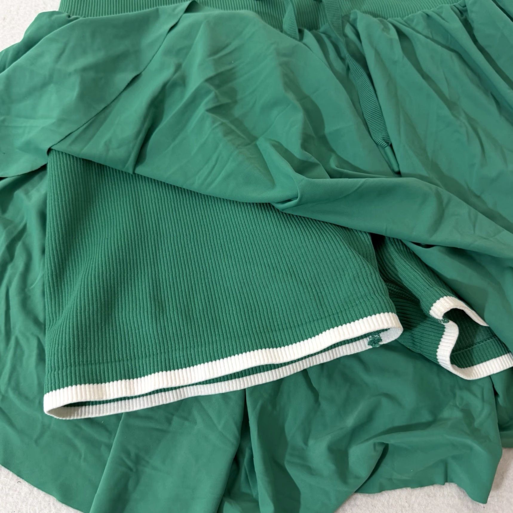 Vintage All In Motion Women's Skort Shirt? Size 32" / US 10 / IT 46 - 7 Thumbnail
