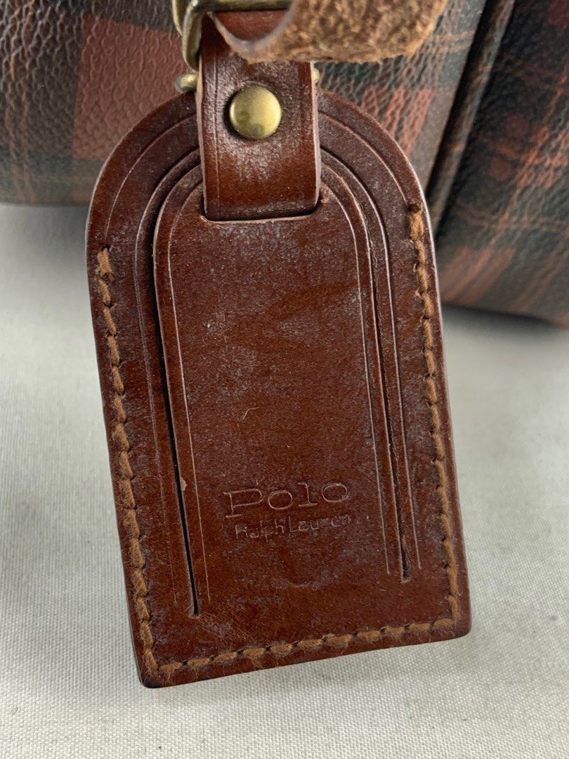Polo Ralph Lauren Vintage Polo Ralph Lauren Tartan Plaid Messenger Bag Size ONE SIZE - 2 Thumbnail