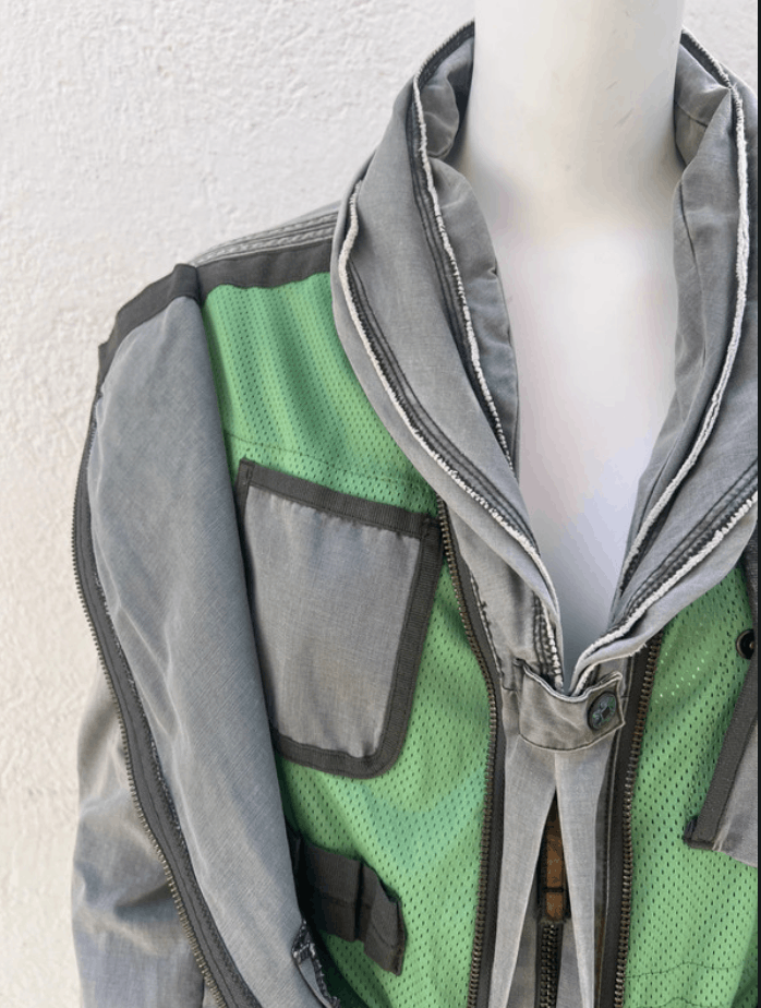 Marithe + Francois Girbaud Marithe Francois Girbaud Jacket Bomber Multipocket EX0099 Size M / US 6-8 / IT 42-44 - 7 Thumbnail