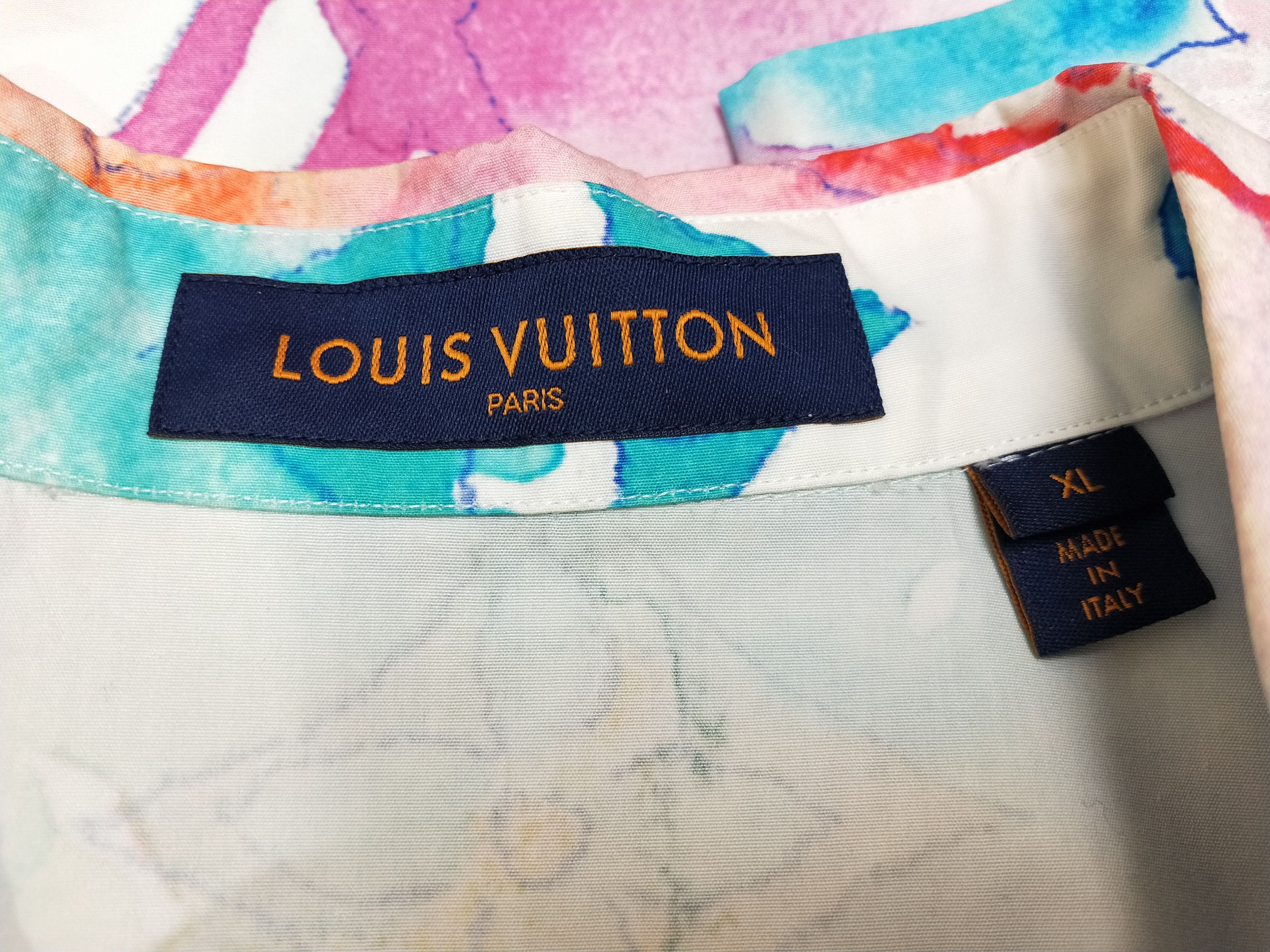 Louis Vuitton Watercolor Monogram Shirt Size US XL / EU 56 / 4 - 4 Thumbnail