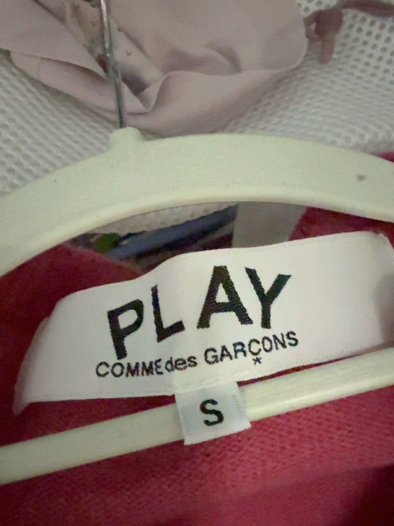 Comme des Garcons Comme Des Garcons Pink wool cardigan Size S / US 4 / IT 40 - 4 Thumbnail