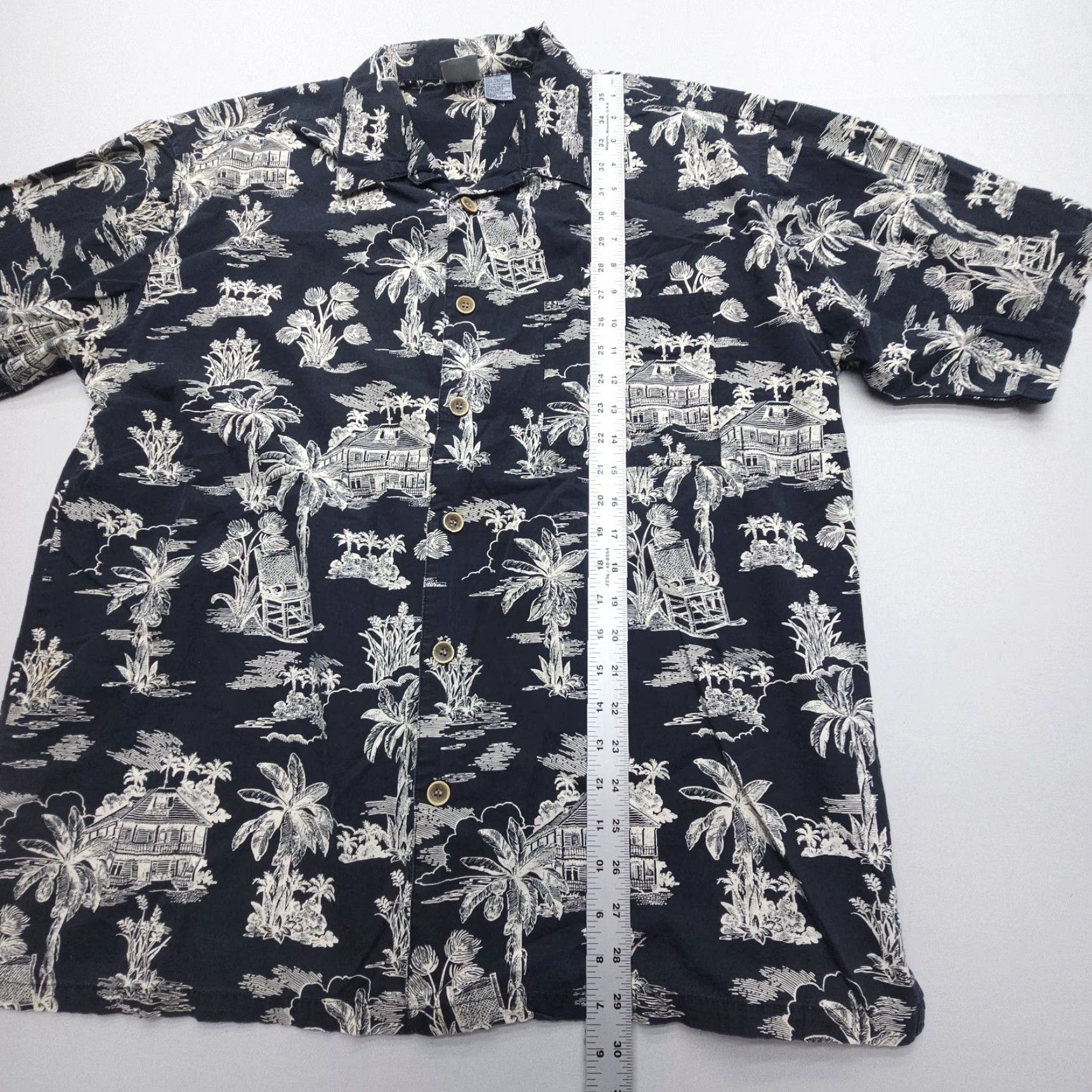 Ocean Pacific VINTAGE Ocean Pacific OP Sport Hawaiian Shirt Mens XL Floral Cotton Short Sleeve Button-Up Tropical 90s USA Mens Size US XL / EU 56 / 4 - 5 Thumbnail