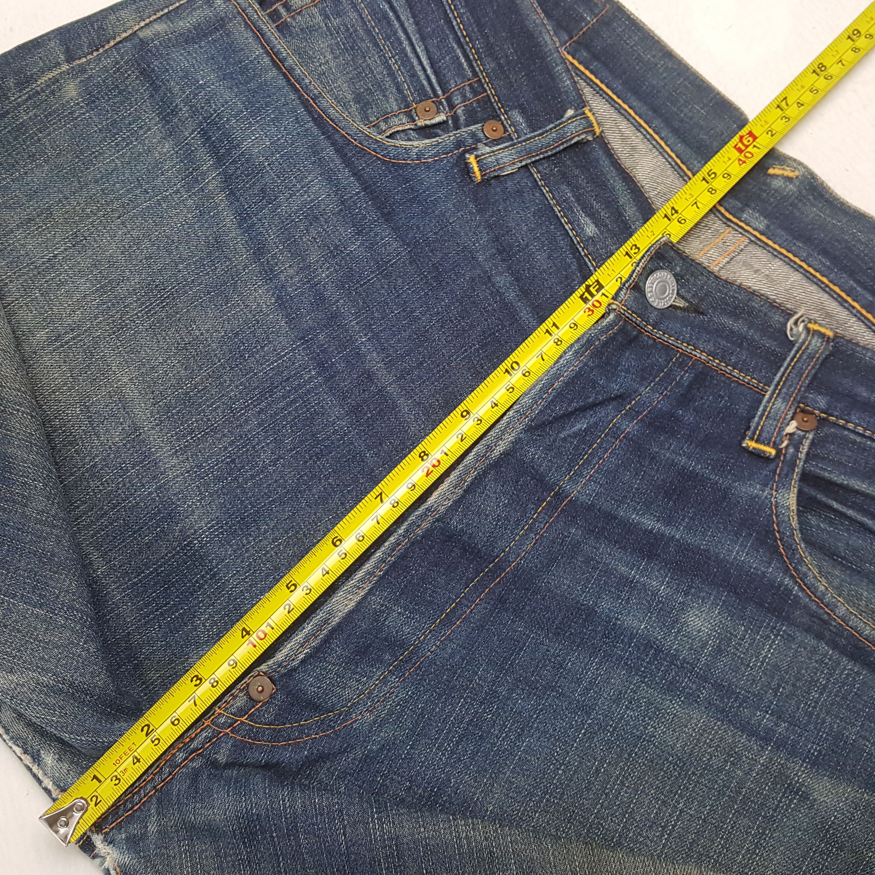 Evisu Vintage Evisu Japanese Brand Daicock Custom Jeans C297N24 Size US 34 / EU 50 - 8 Thumbnail