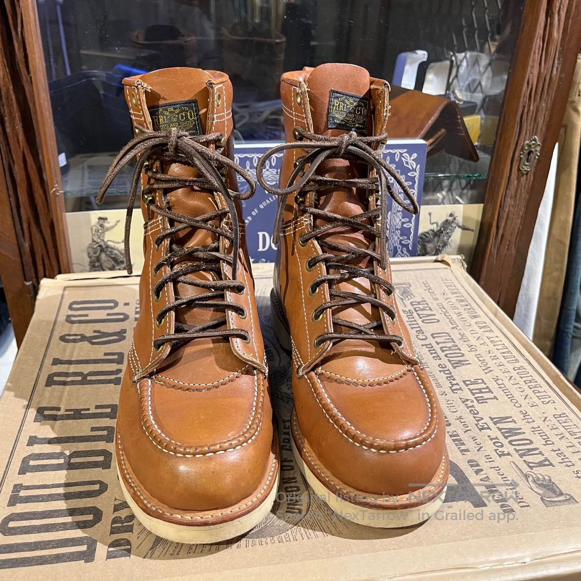 RRL Ralph Lauren RRL Ralph Lauren Brown Boots. Size US 7.5 / EU 40-41 - 4 Thumbnail