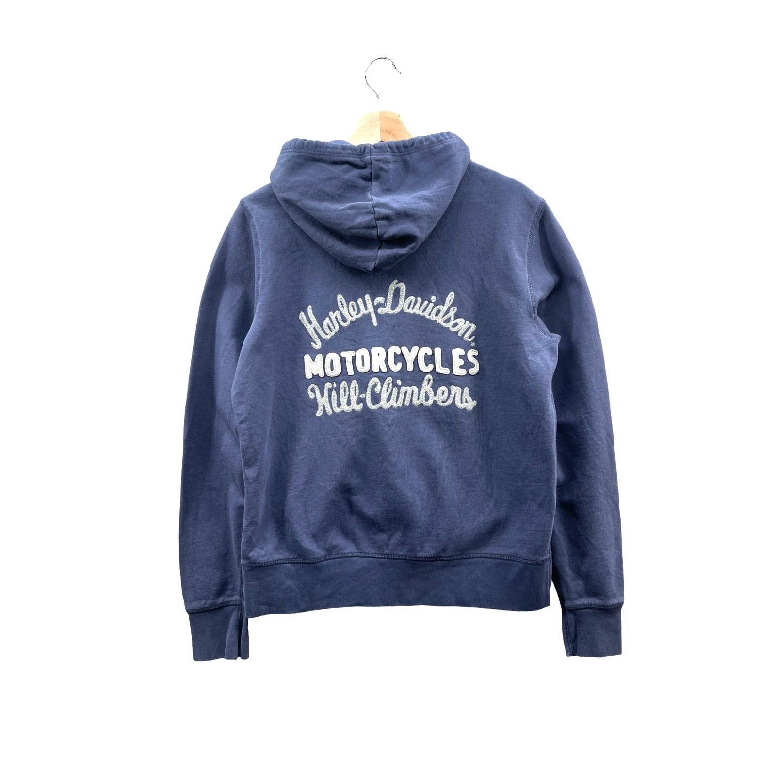 Harley Davidson × Vintage 2000's Harley-Davidson Hill Climbers Embroidered Zip Hoodie Size US M / EU 48-50 / 2 - 2 Thumbnail